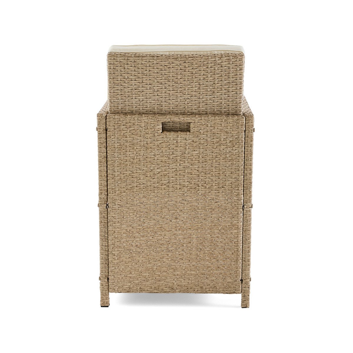 Salon de jardin encastrable 12 places, CUBA beige, BEST MOBILIER
