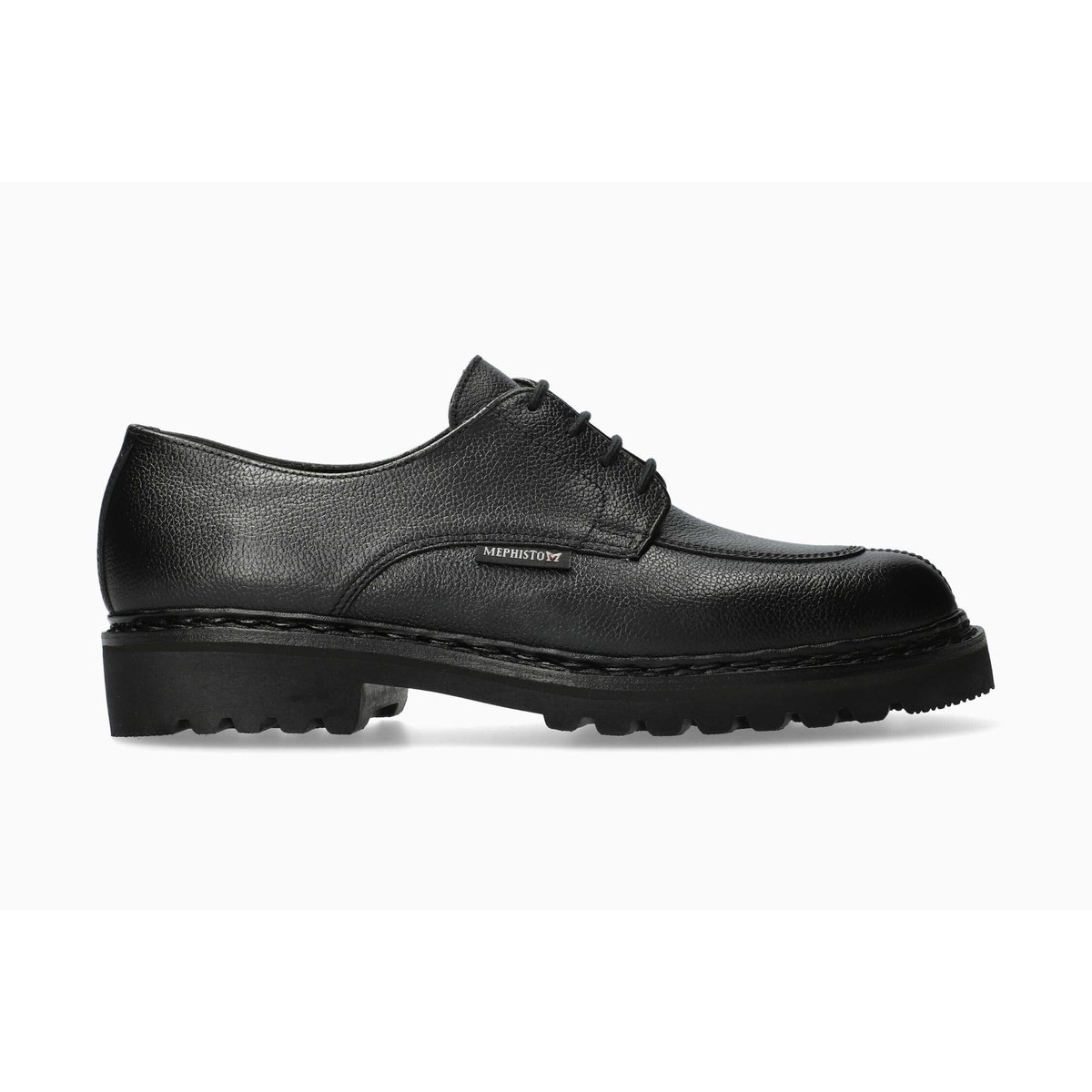 Derbies en cuir PEGASIO noir p5143, MEPHISTO