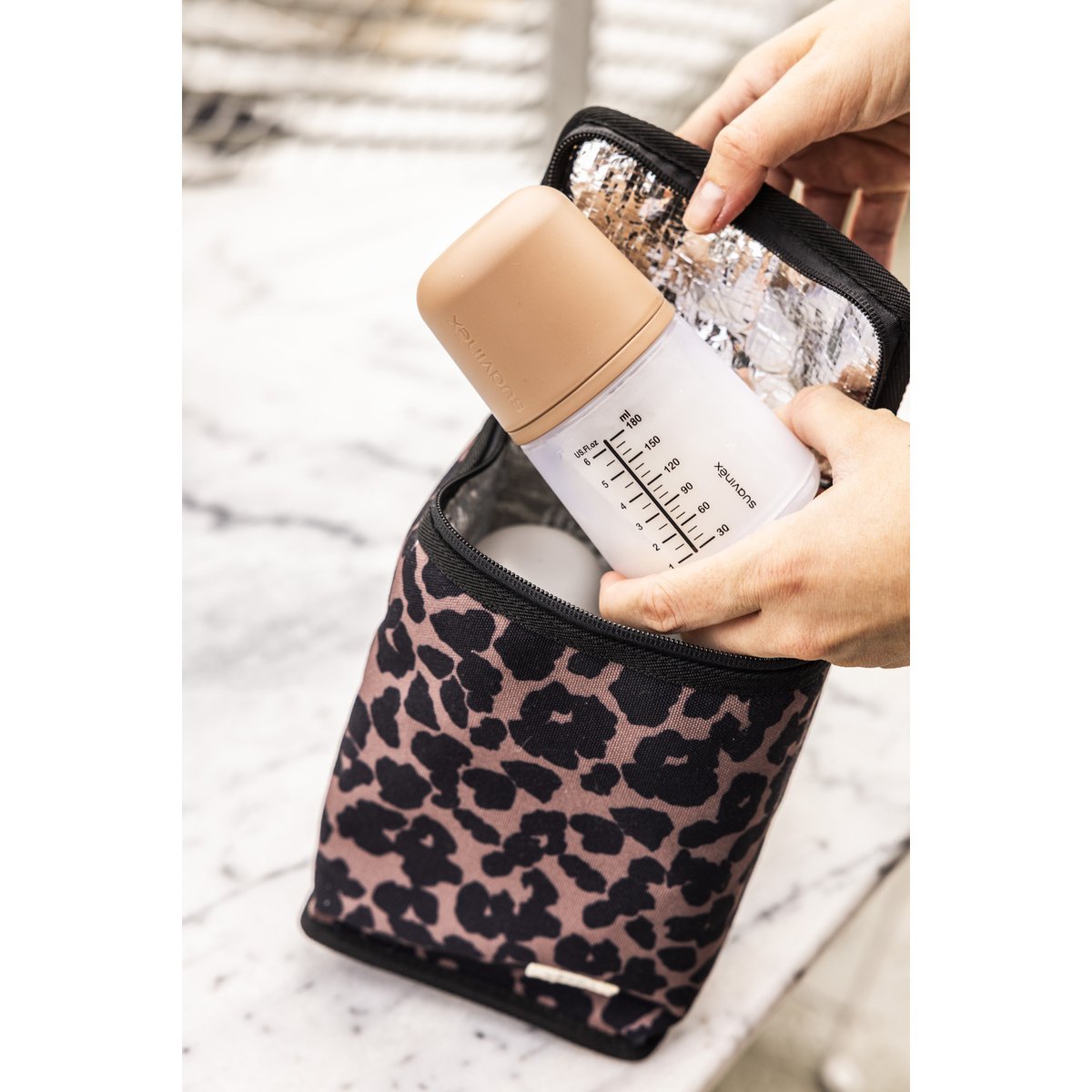 Pochette repas isotherme 2,8 L léopard, BEABA