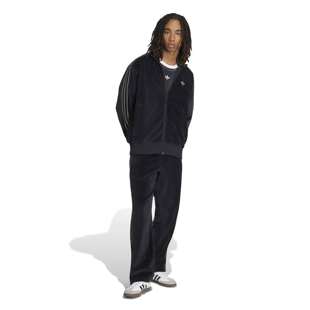 Veste de survêtement, loose fit, FIREBIRD noir, adidas Originals