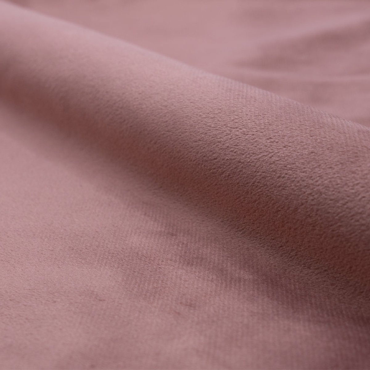 Lot de 2 chaises en velours et pieds en métal - ROSY vieux rose, MAISON PAVANE