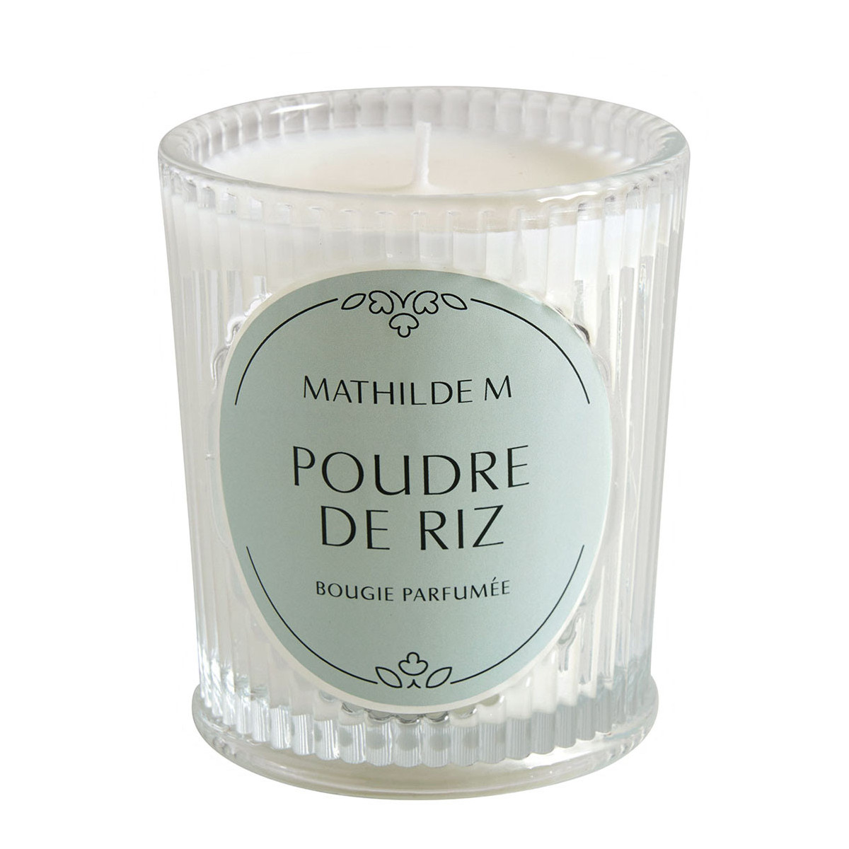 Bougie parfumée 145 g - Poudre de Riz blanc, MATHILDE M