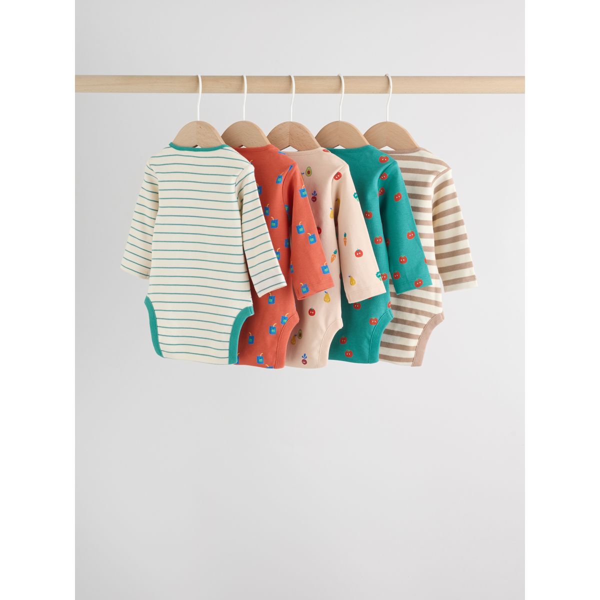 Bodies bébé, lot de 5 brillant, NEXT