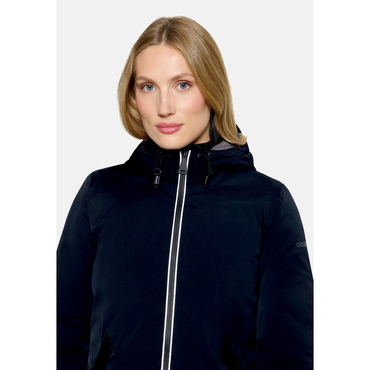 Veste outdoor à capuche bleu foncé, BETTY BARCLAY