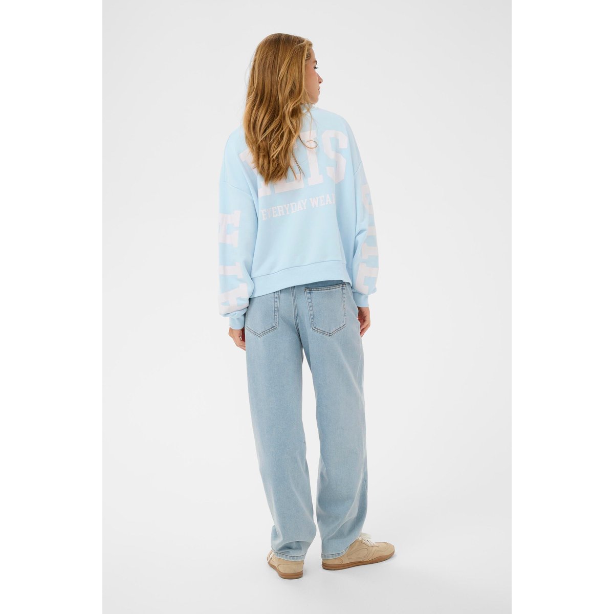 Sweatshirt bleu nantucket breeze, KAFFE