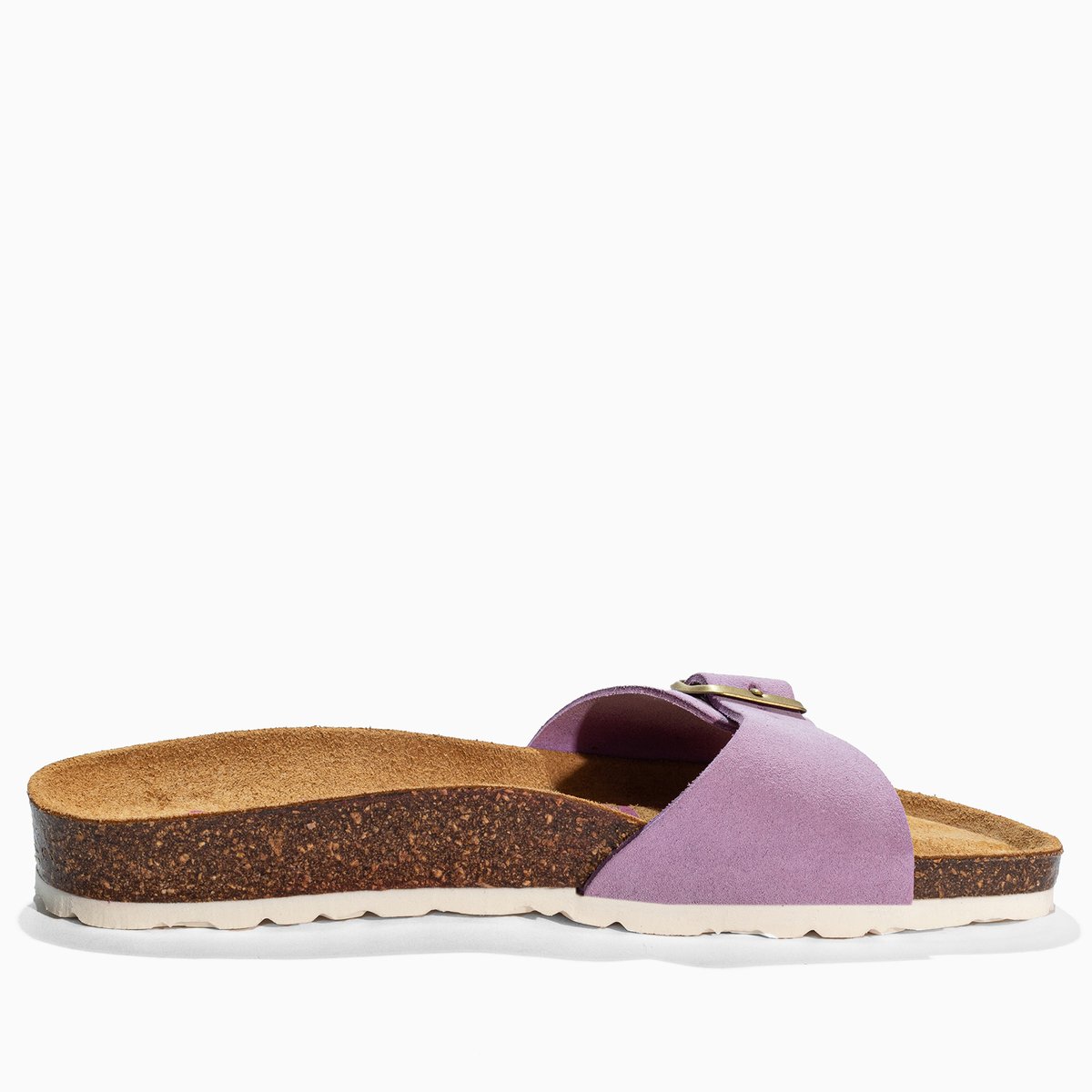Sandales en cuir suédé ZEPHYR lila, BAYTON
