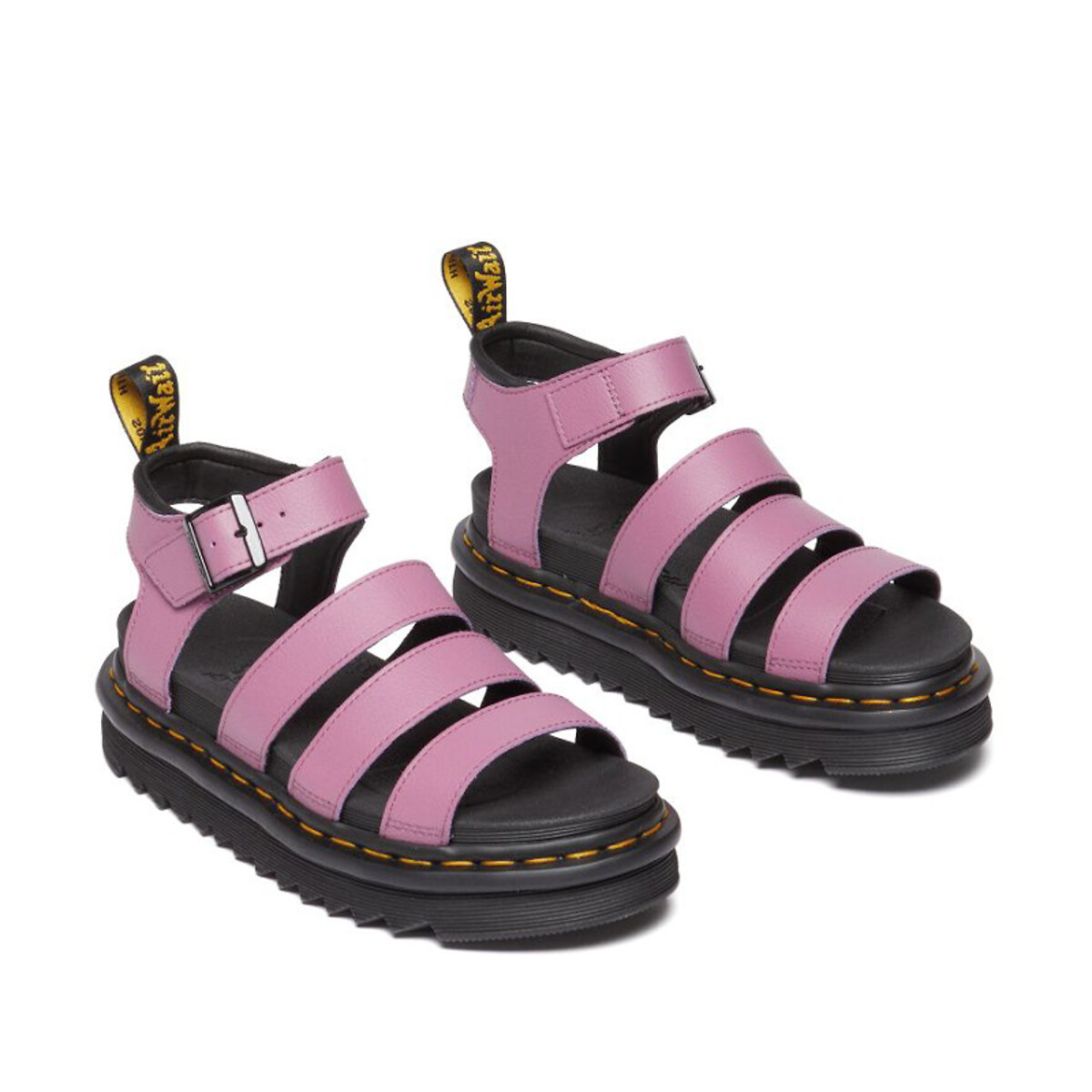 Blaire patent leather sandals black Dr. Martens La Redoute