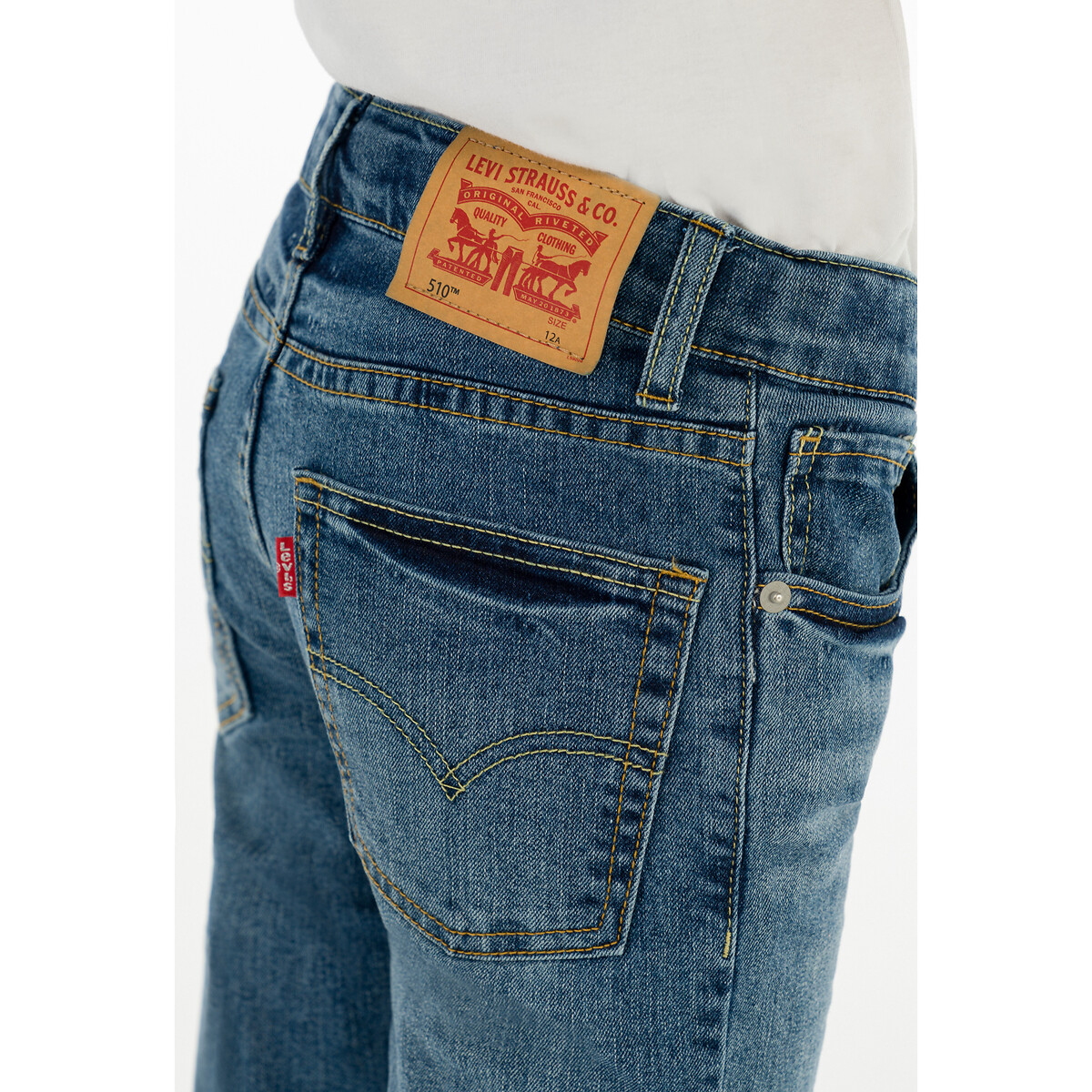 Jean 510 skinny fit bleu denim clair, LEVI'S KIDS