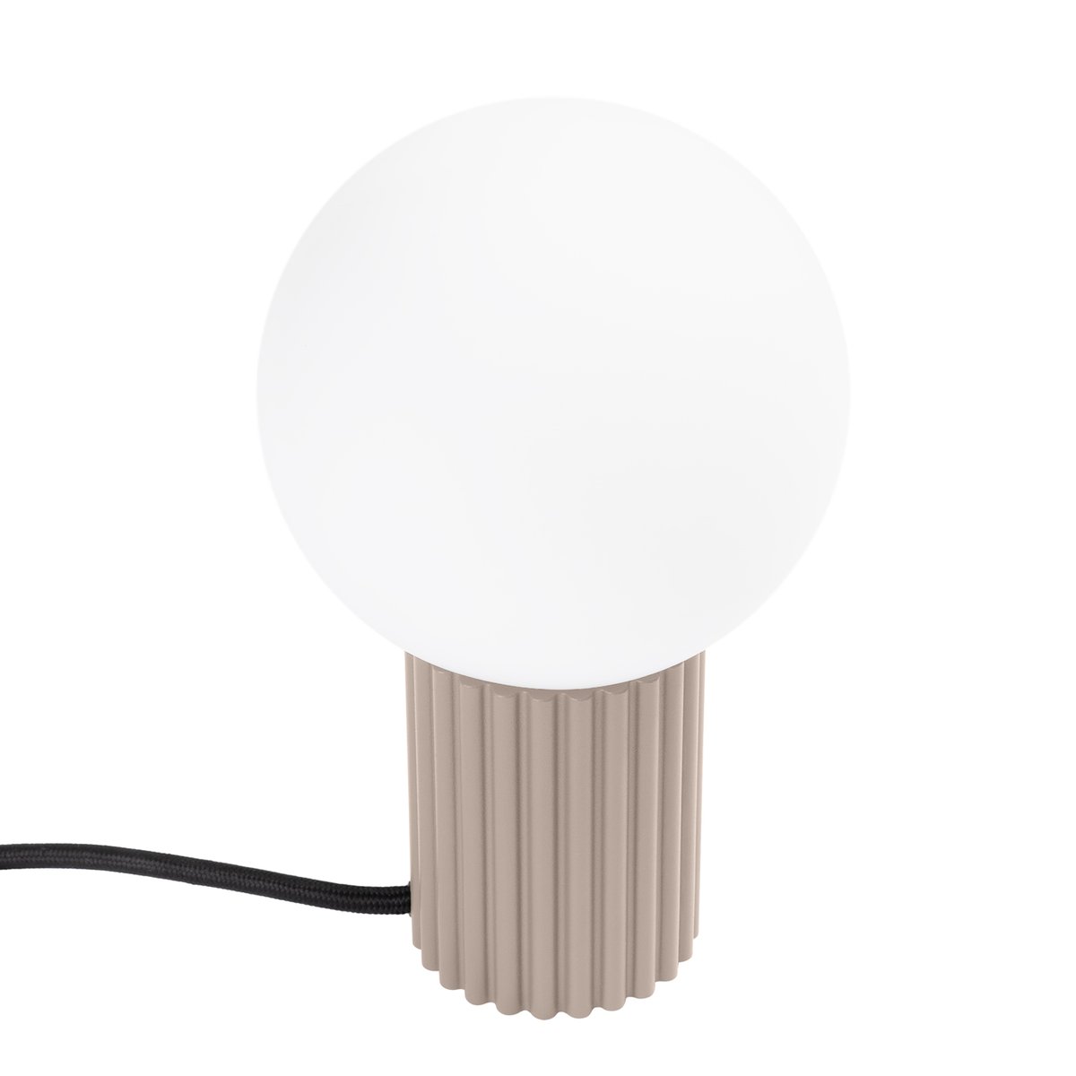 Lampe à poser Aluminium Taupe G9 1 Halo marron, EDEN