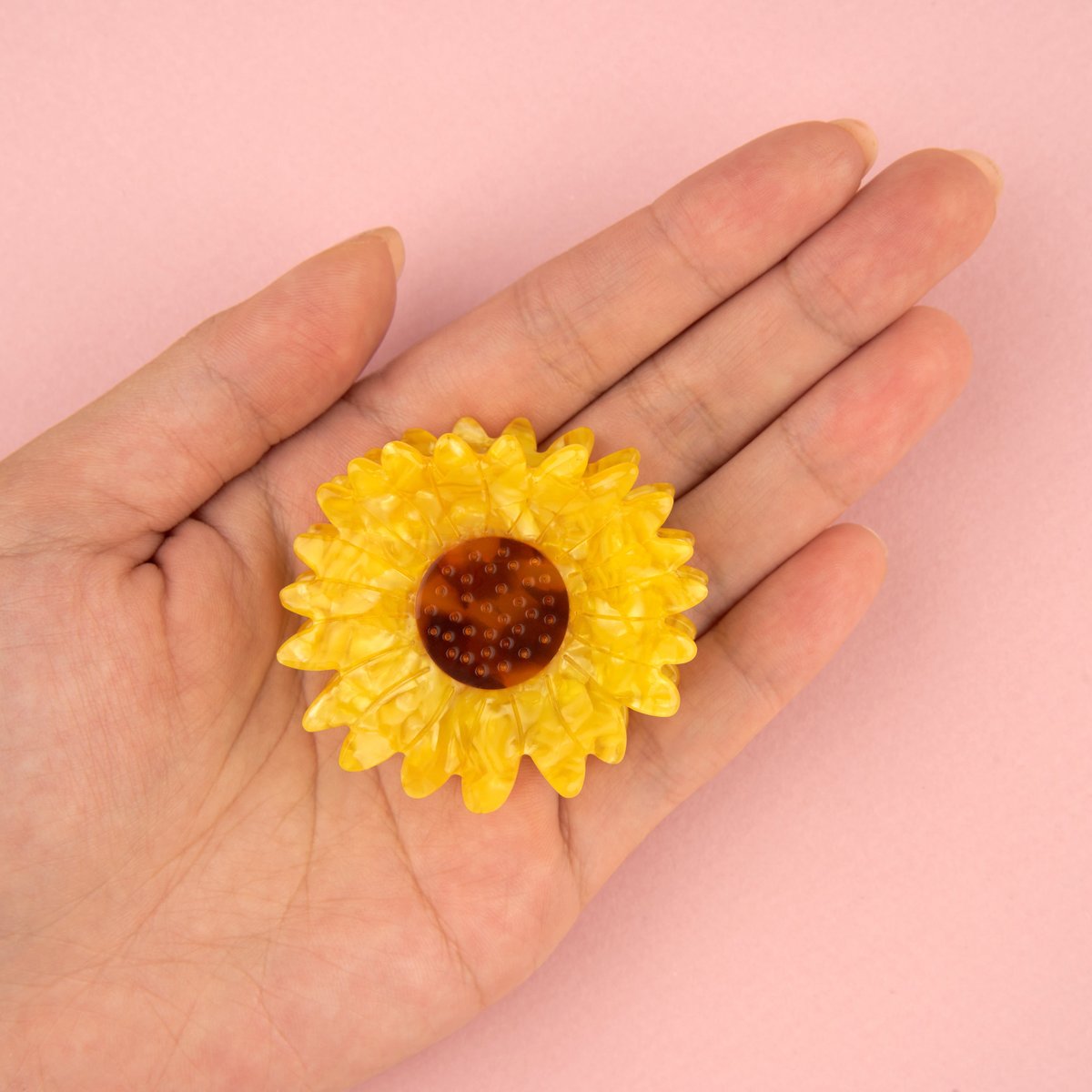 Pince à cheveux TOURNESOL jaune tournesol, COUCOU SUZETTE