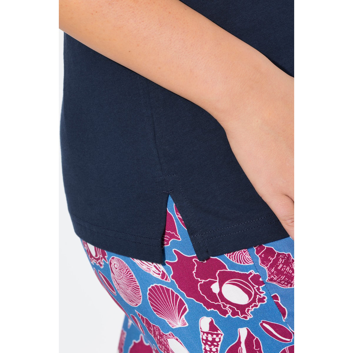 T-shirt marine, ULLA POPKEN