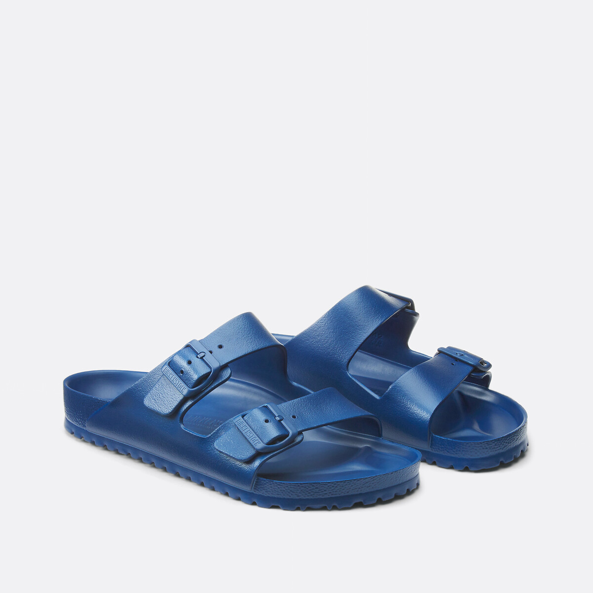 Mules doubles brides Arizona EVA bleu marine, BIRKENSTOCK