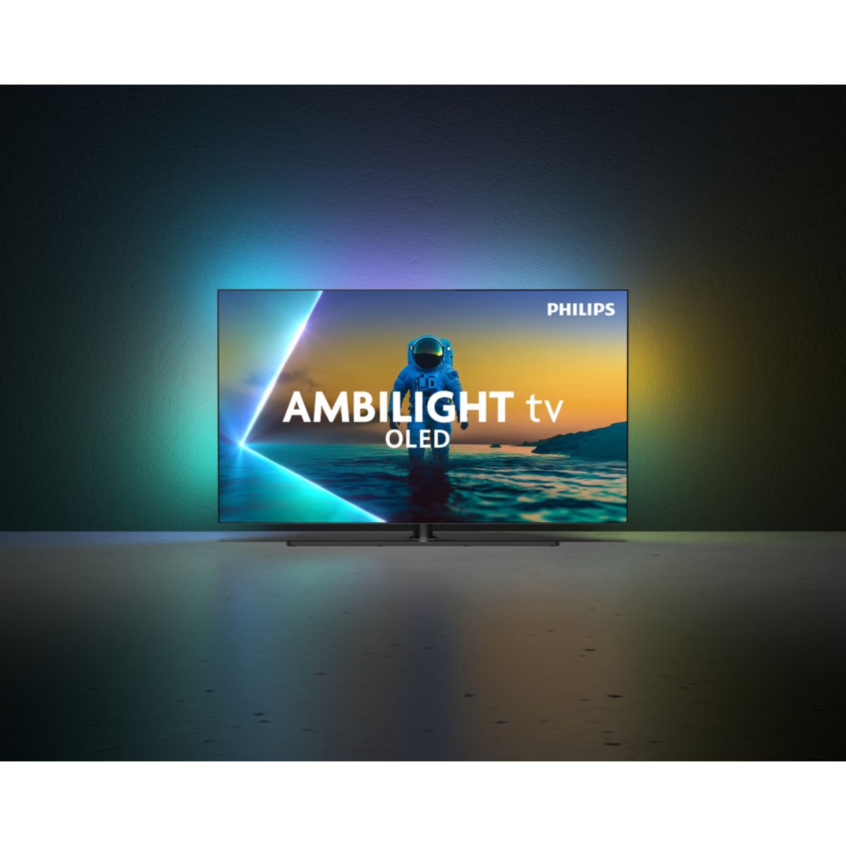 TV OLED 65OLED850 Ambilight 2025 (164cm) métal, PHILIPS