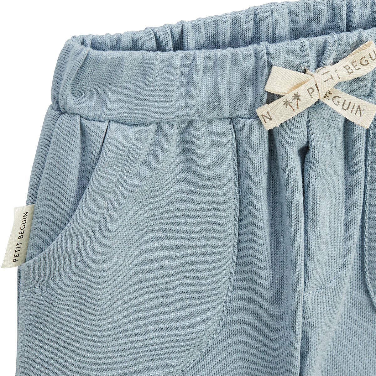 Ensemble enfant t-shirt et short Baroudeur bleu, PETIT BEGUIN