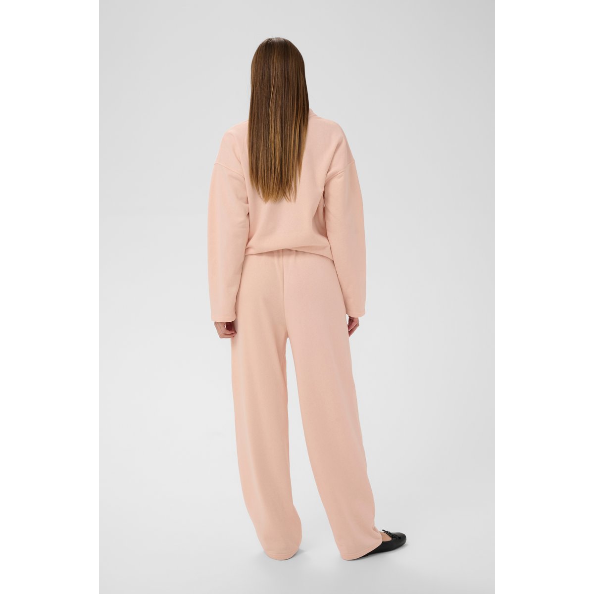 Pantalon Tricoté rose pearl blush, SOAKED IN LUXURY