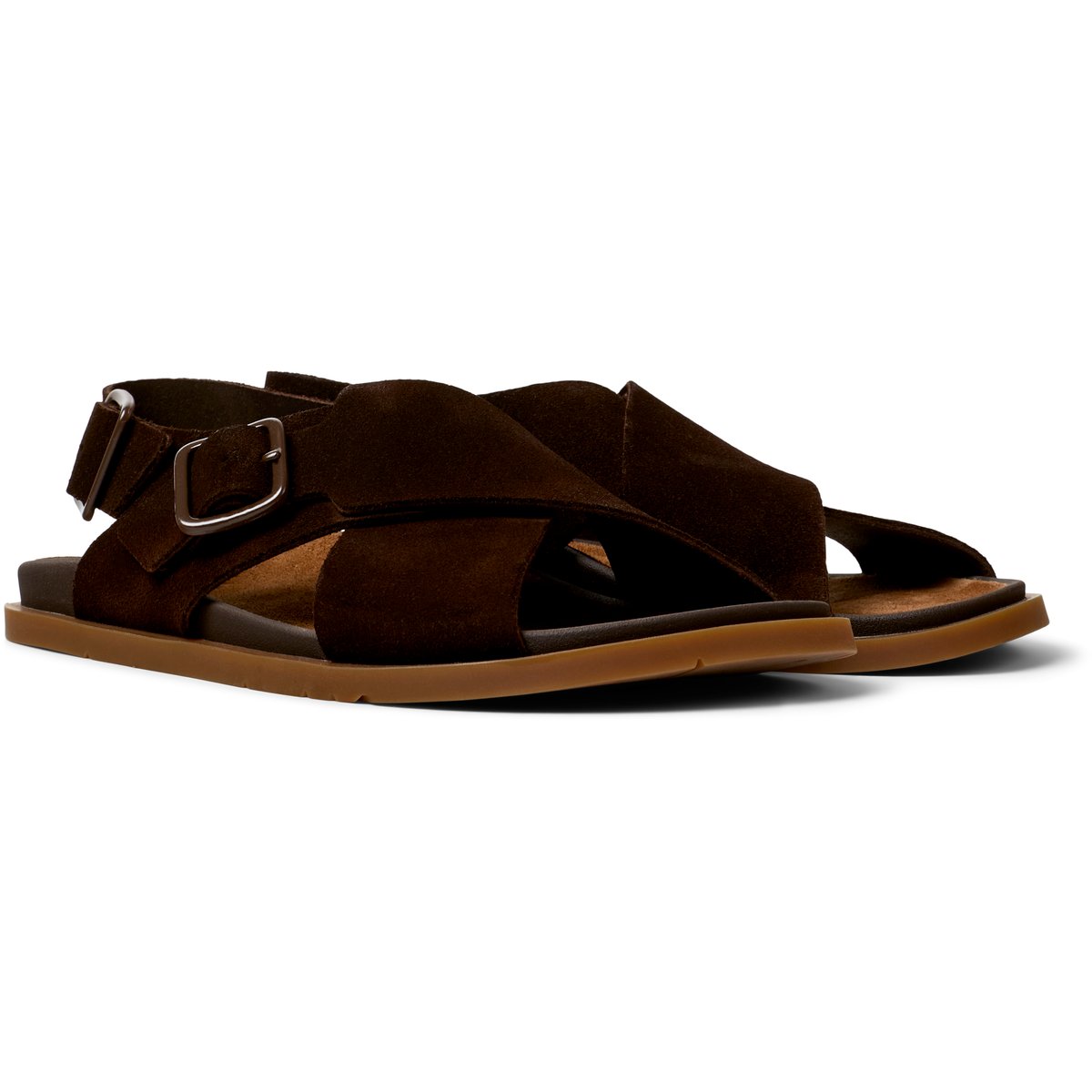 Sandales Cuir LLUC SANDAL marron moyen, CAMPER