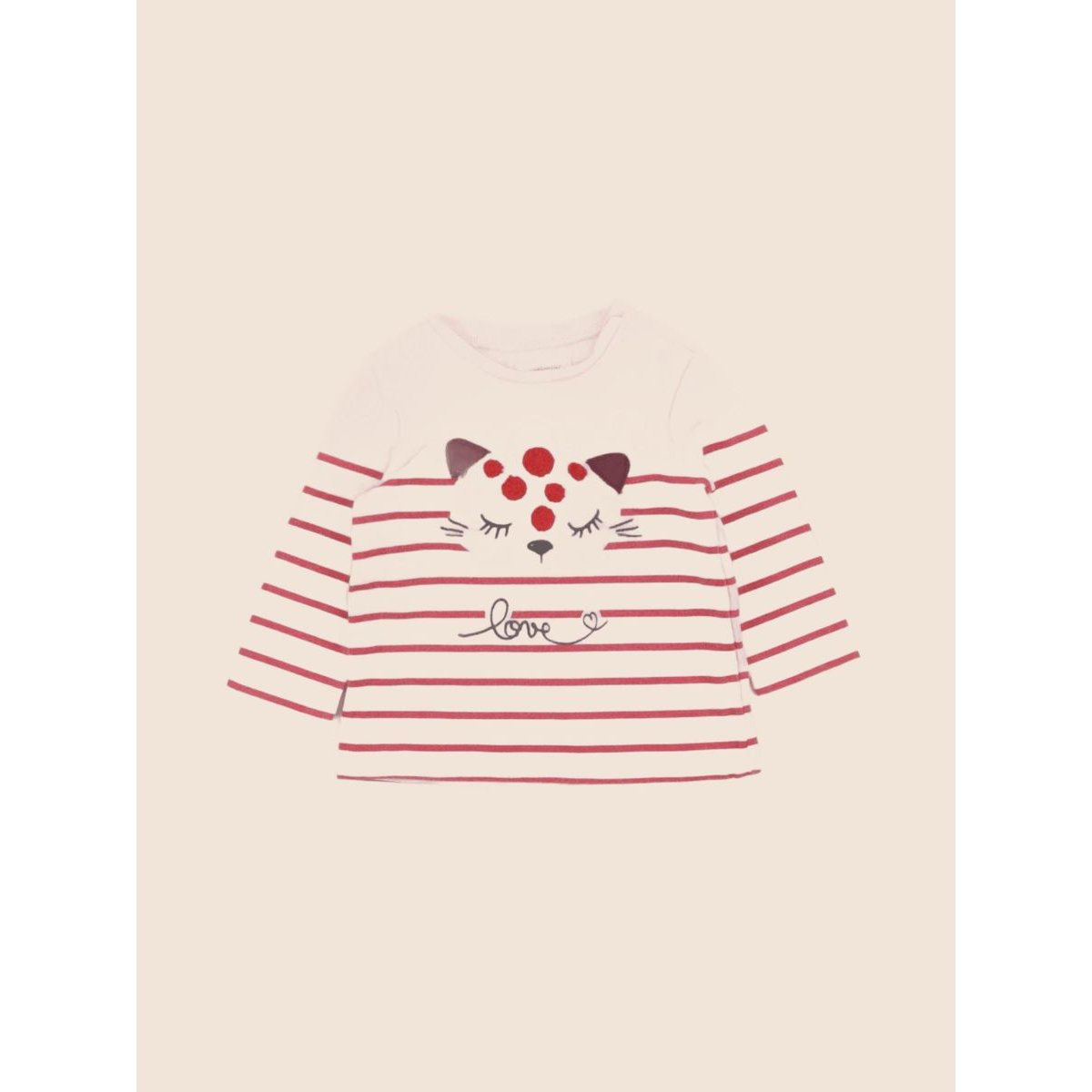 Tee-shirt - Etat satisfaisant rose, CATIMINI