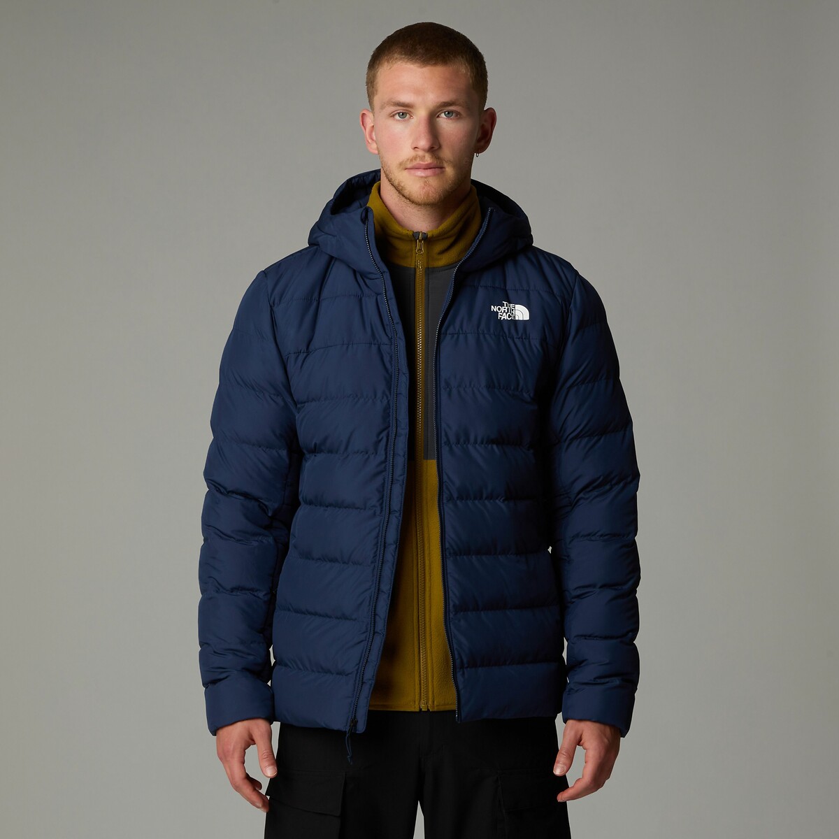 Doudoune zippée à capuche Aconcagua bleu marine, THE NORTH FACE