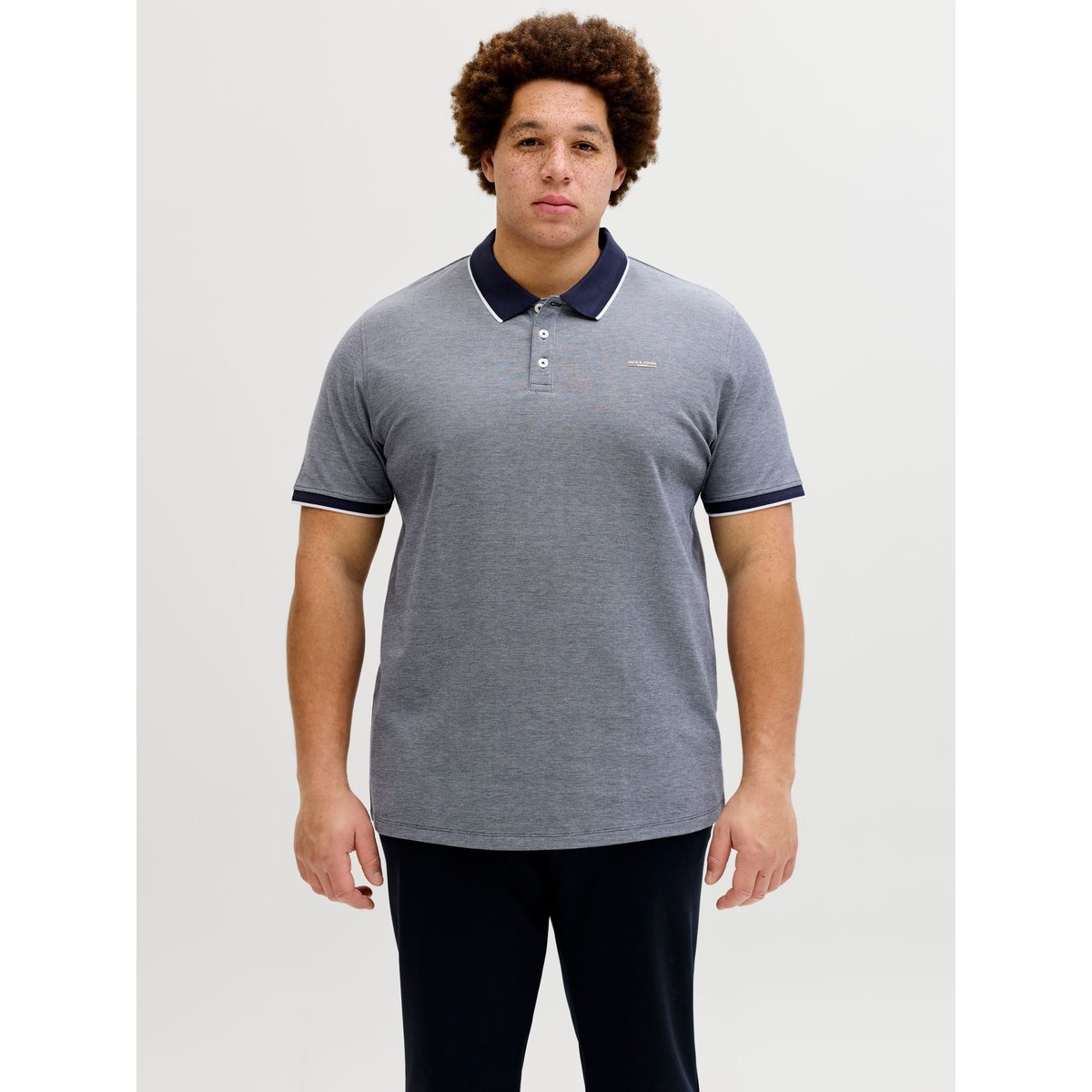 Polo bleue - ashley blue, JACK & JONES