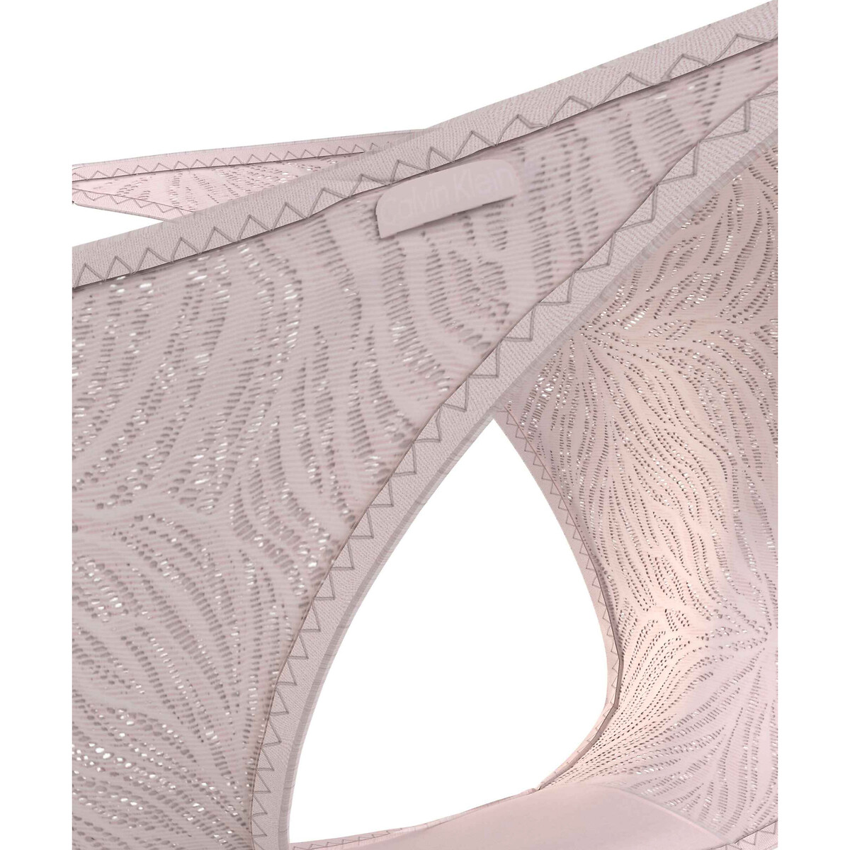 Tanga Sheer Marquisette rose poudre, CALVIN KLEIN UNDERWEAR