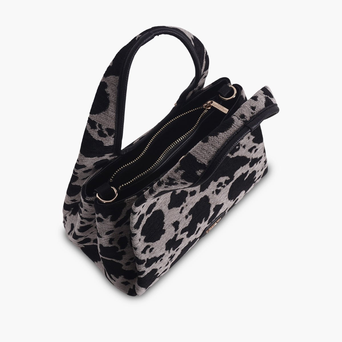 Sac Shopper M tacheté Talaya doré, LOLLIPOPS