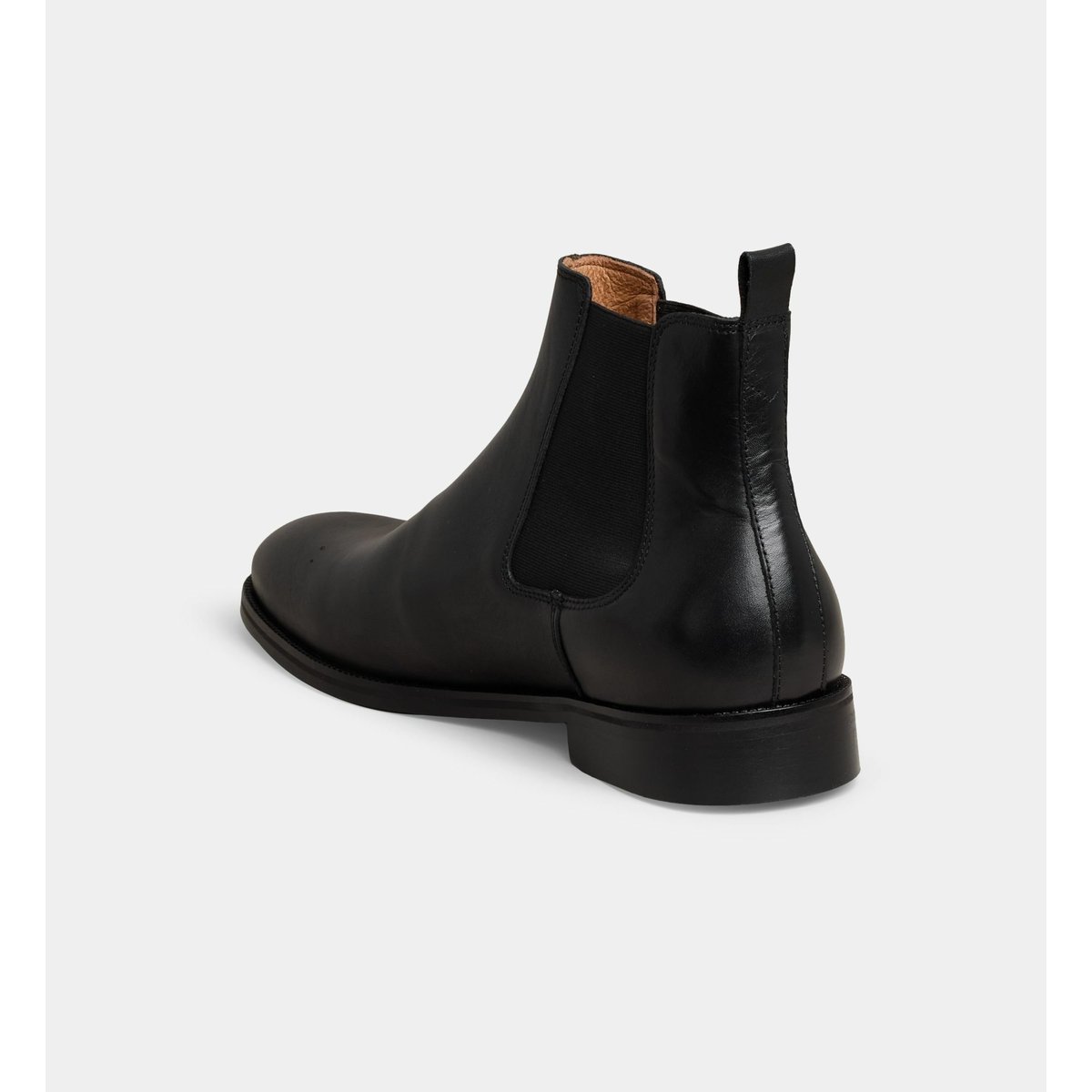 Bottines chelsea marvin cuir noir, COMPTOIR GL