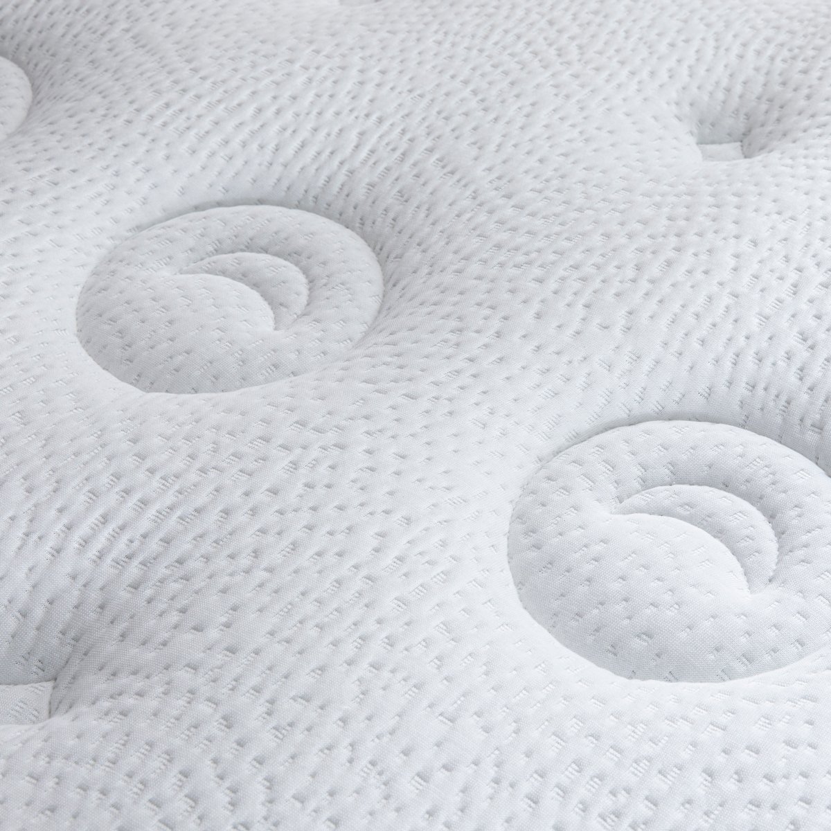 Ensemble - Matelas ferme + sommier + Tête de lit Blanc/Beige LE VERITABLE blanc, beige, DODO