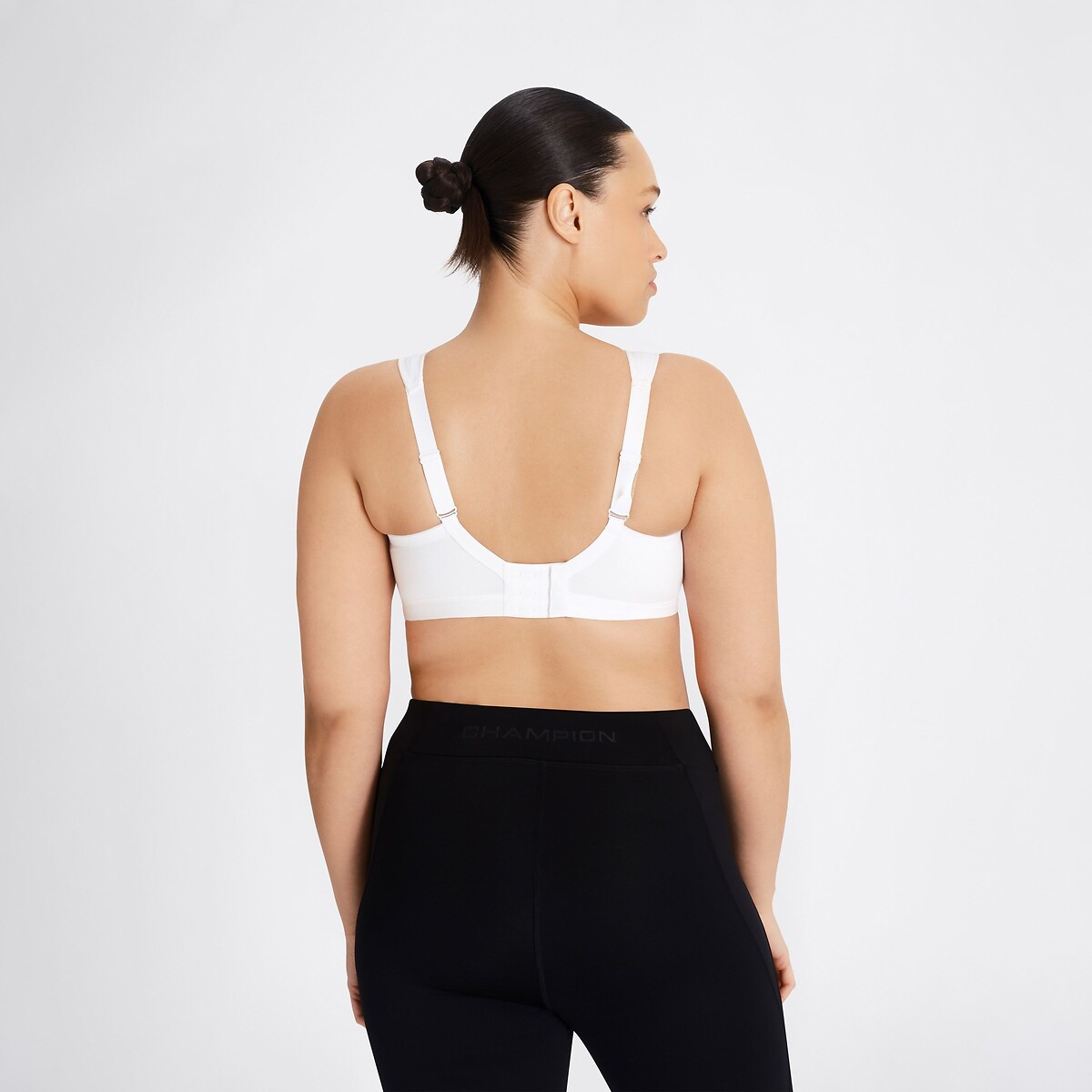 Brassière sport Active D+ Classic maintien extrême blanc, CHAMPION SHOCK ABSORBER