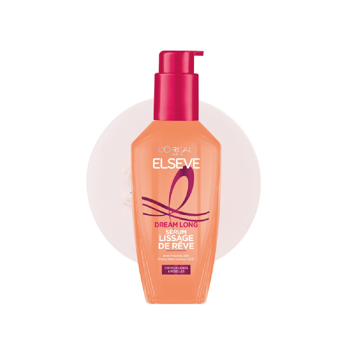 Sérum Cheveux Lissage de Rêve Elsève 100ml couleur unique, L'OREAL PARIS