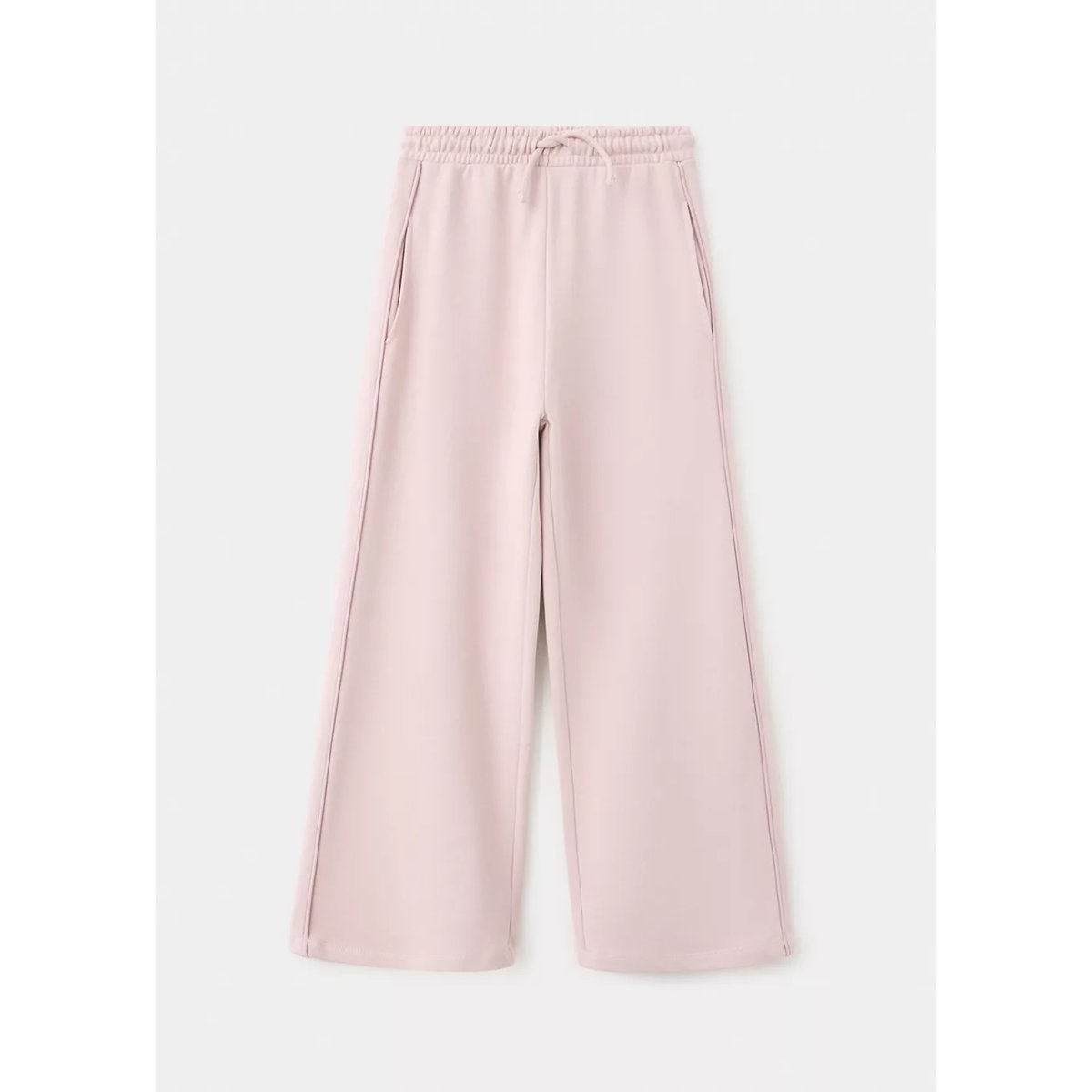 Pantalon de jogging wideleg rose, MANGO KIDS
