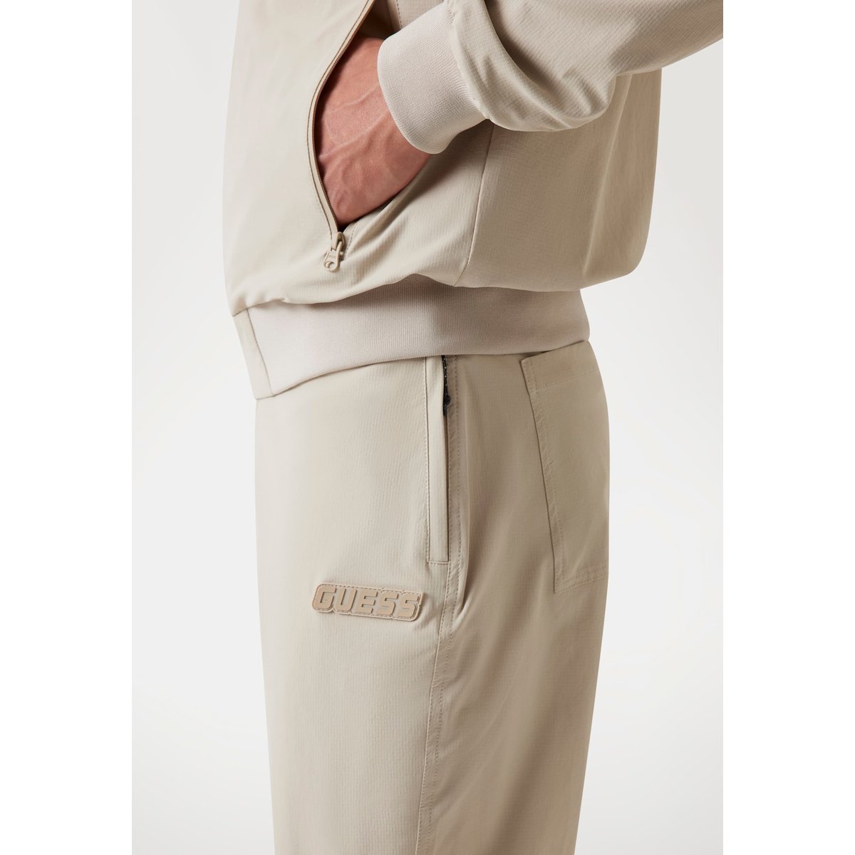 Pantalon Ripstop Stretch beige, GUESS
