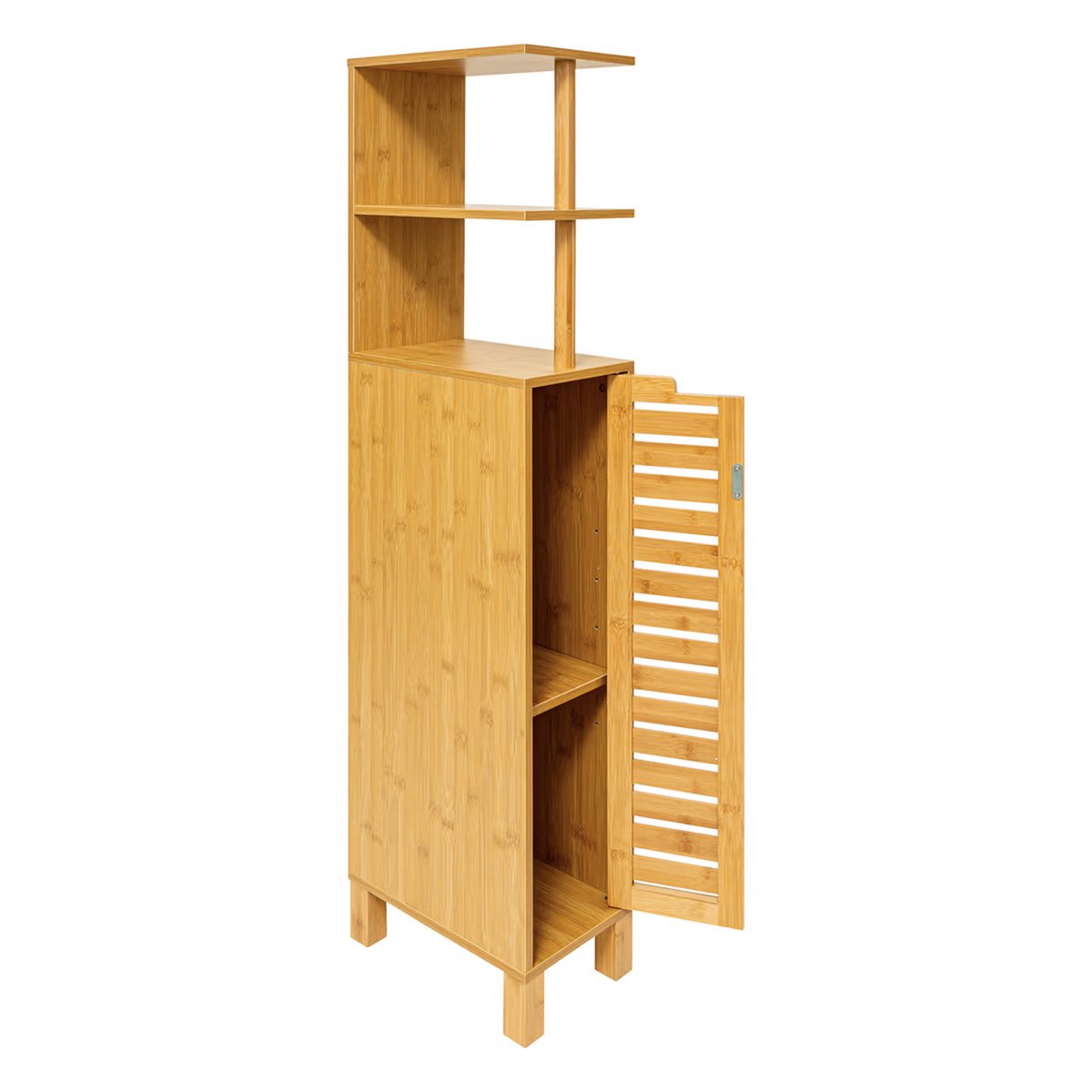 Meuble de salle de bain en bambou SICELA marron, 5FIVE SIMPLY SMART
