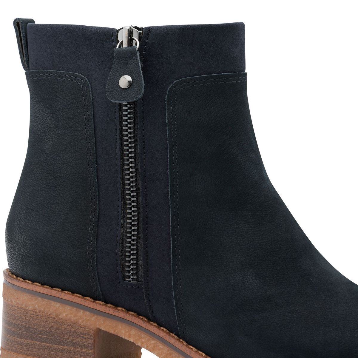 Bottine talon bloc bleu marine, MARCO TOZZI