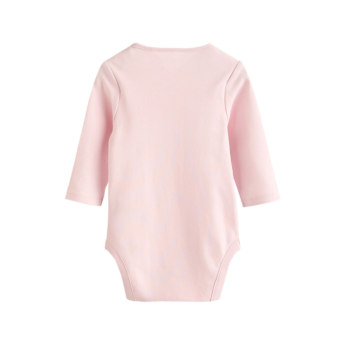 Body manches longues bébé, lot de 7 rose/blanc, NEXT