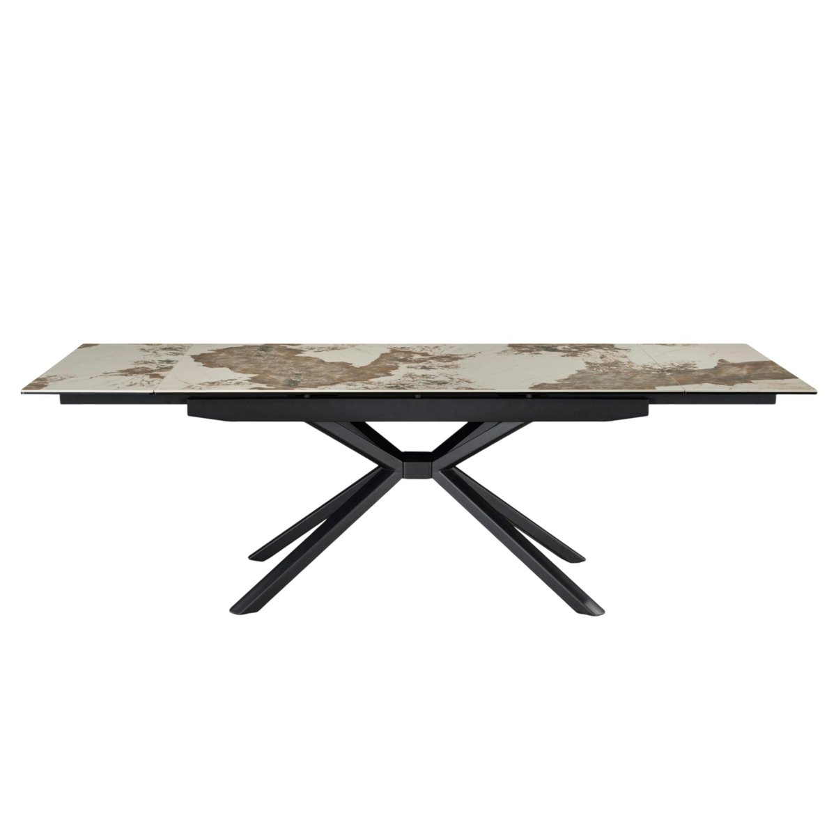 Table extensible en céramique 6/8 places ORIS blanc, PIER IMPORT