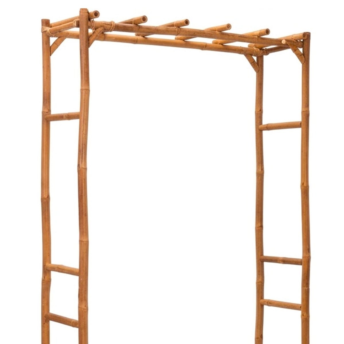 Arche de jardin en bambou 116x38x220cm bois, WADIGA