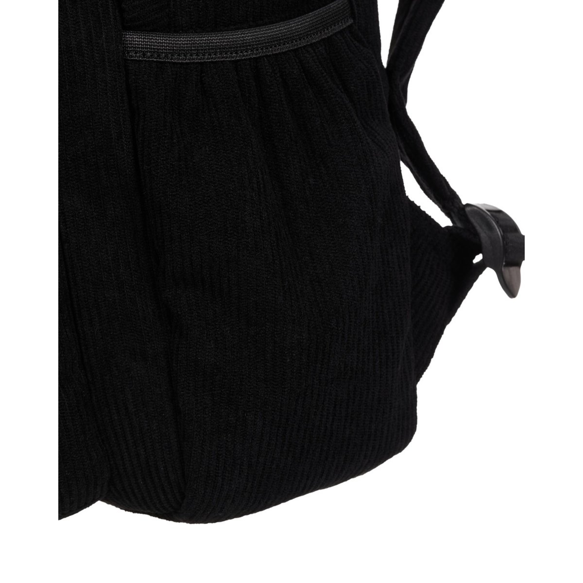 Sac à dos taille moyenne en velours côtelé ECHOES CORD 19L. noir anthracite, ROXY