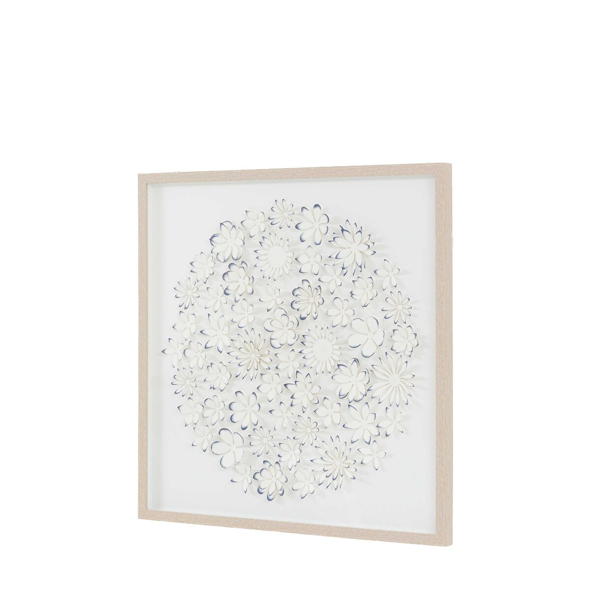 68cm Unfurling Petals Framed Art white, ÉDITÉ
