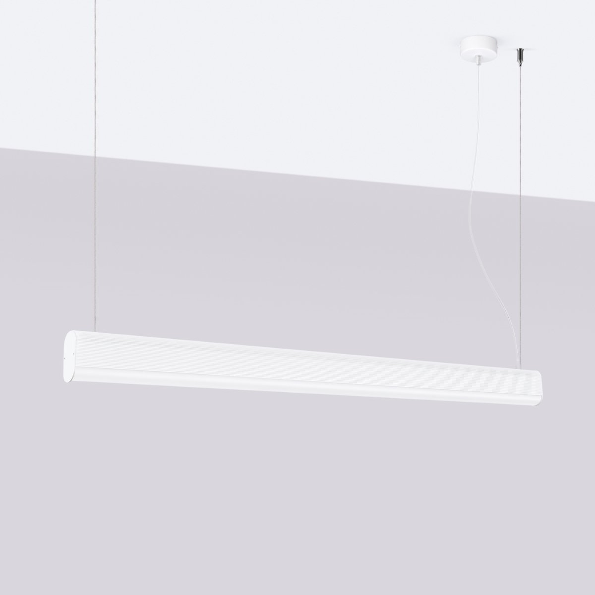 Suspension Aluminium Blanc LED 1 Farge blanc, EDEN