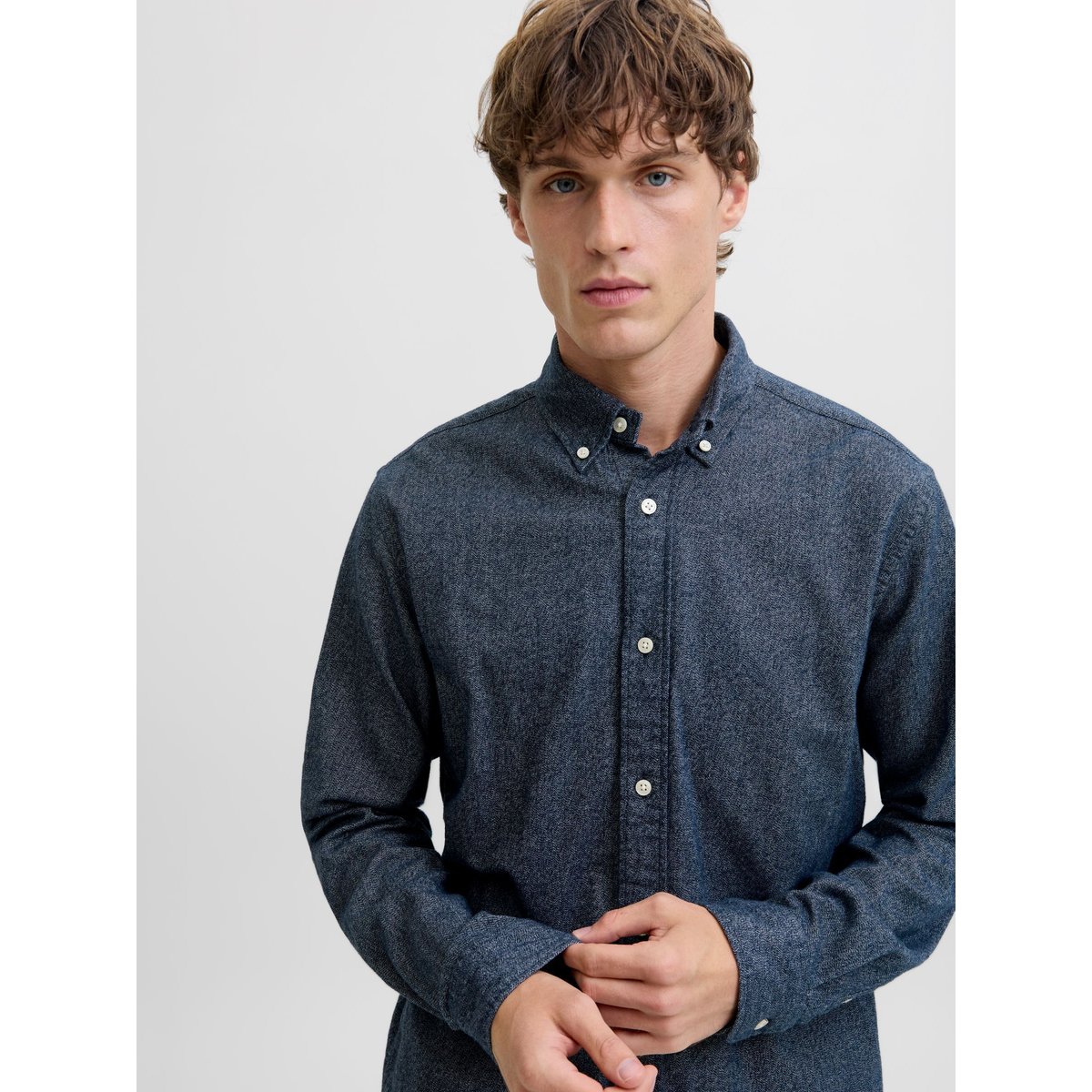 Chemise En Flanelle dark navy, JACK AND JONES PREMIUM