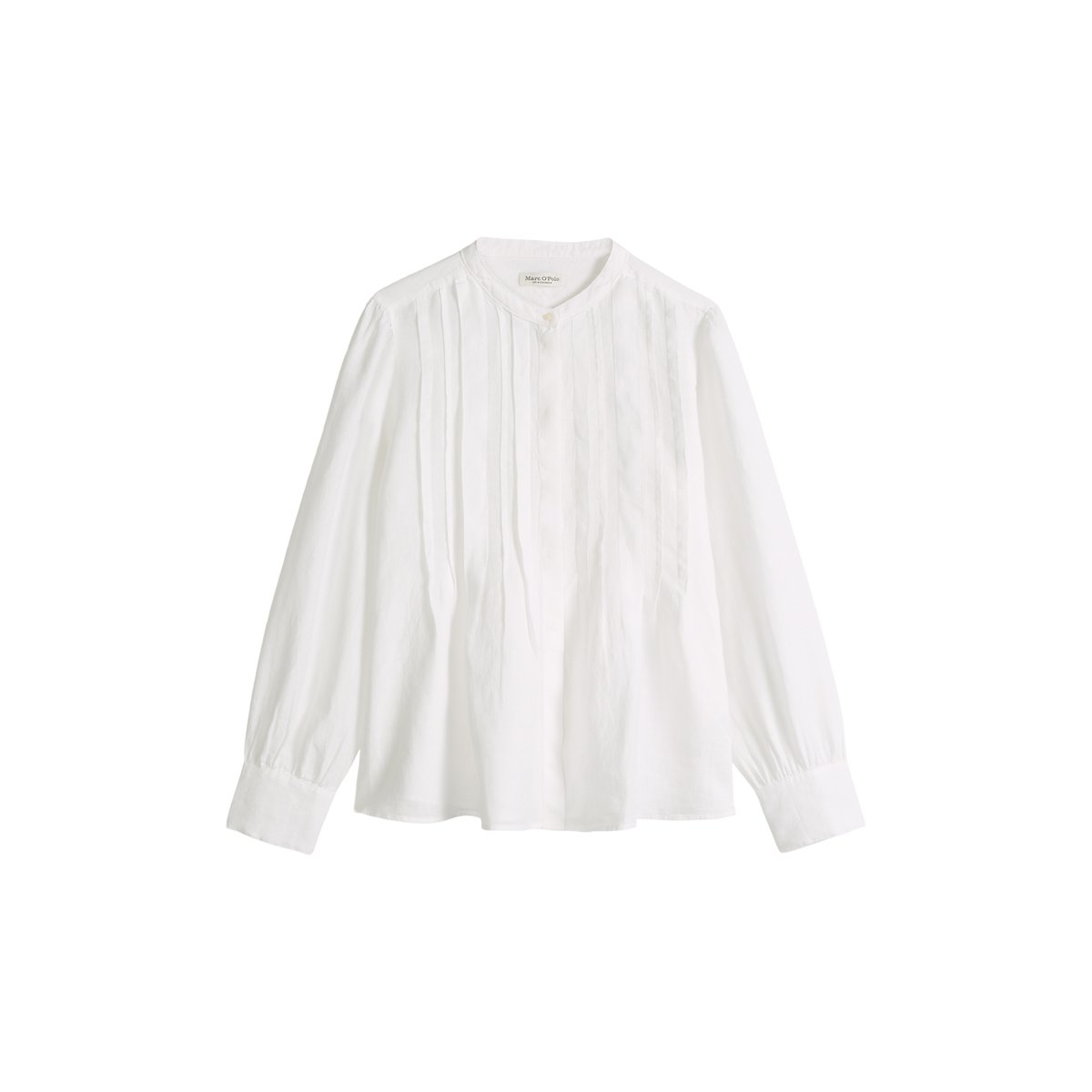 Blouse en lin A-Shape avec fonction de refroidissement naturel blanc, MARC O'POLO