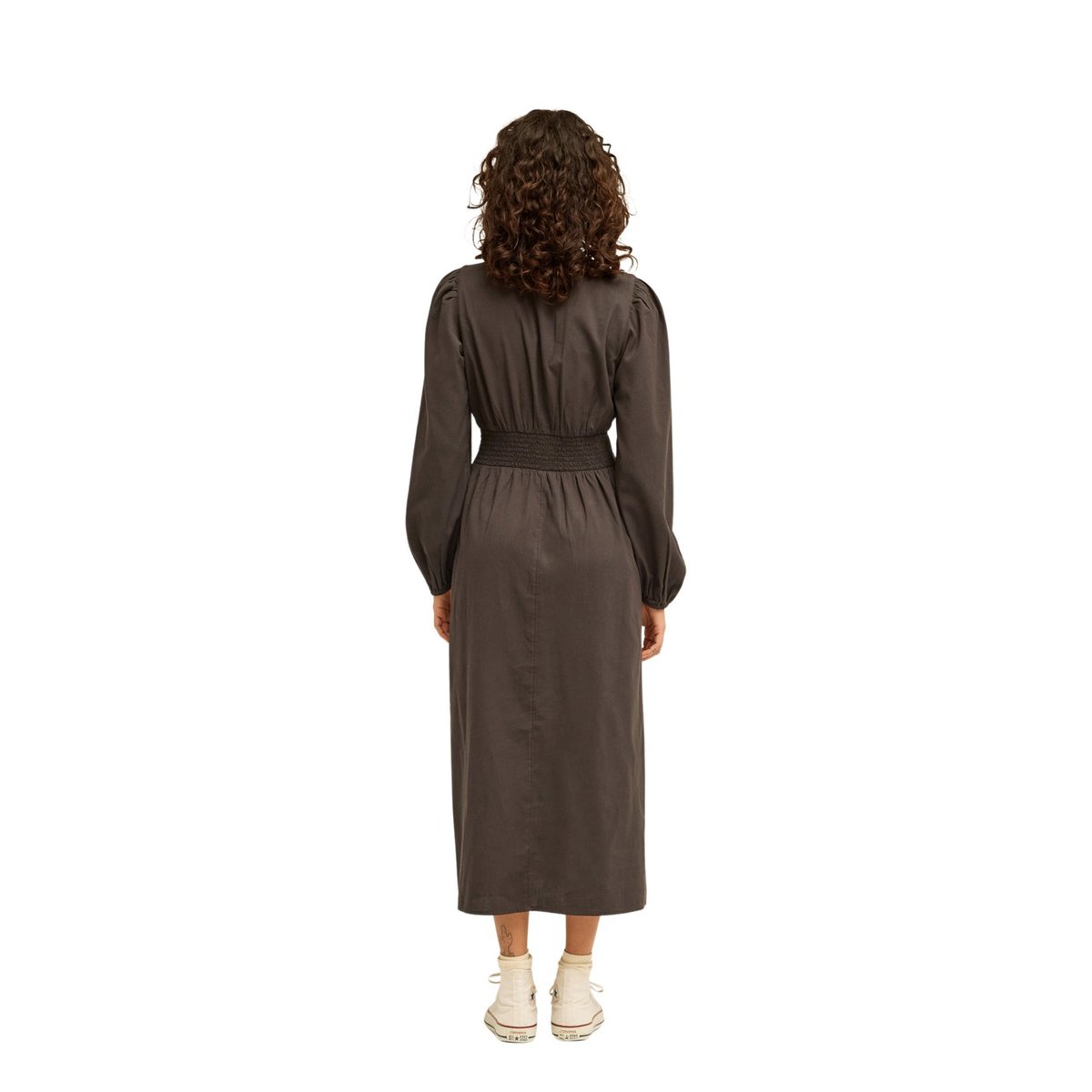 Robe en coton COOL NIGHT noir black sands, BILLABONG