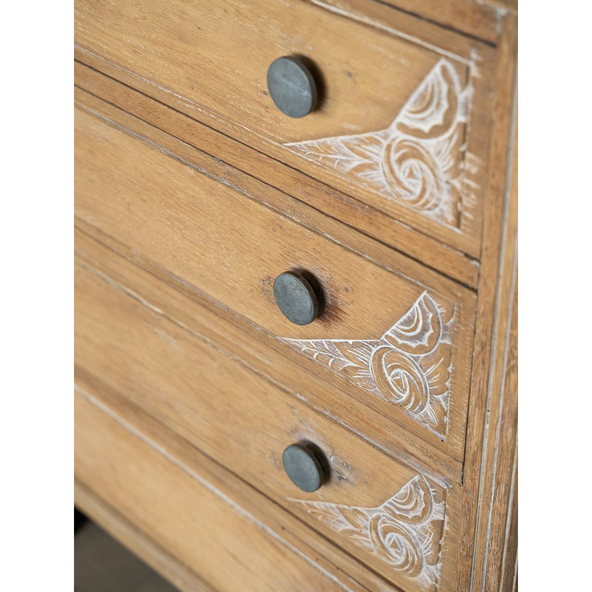 Commode art déco Garance N°770 - Bon état bois clair, DEBONGOUT