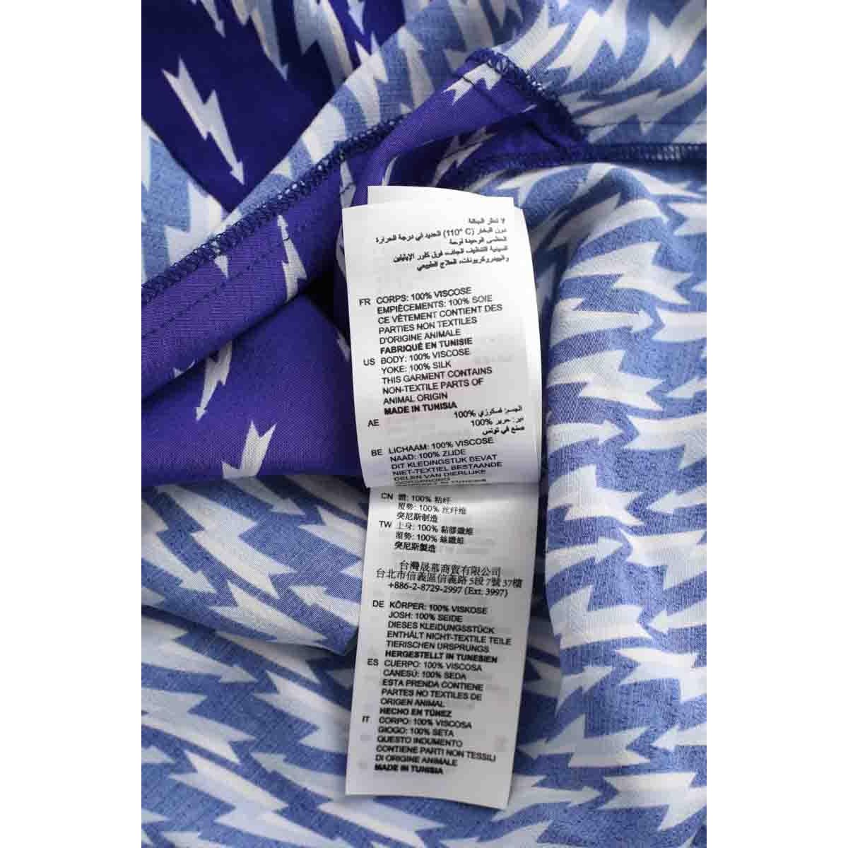 Blouse - Très Bon État marine, SANDRO