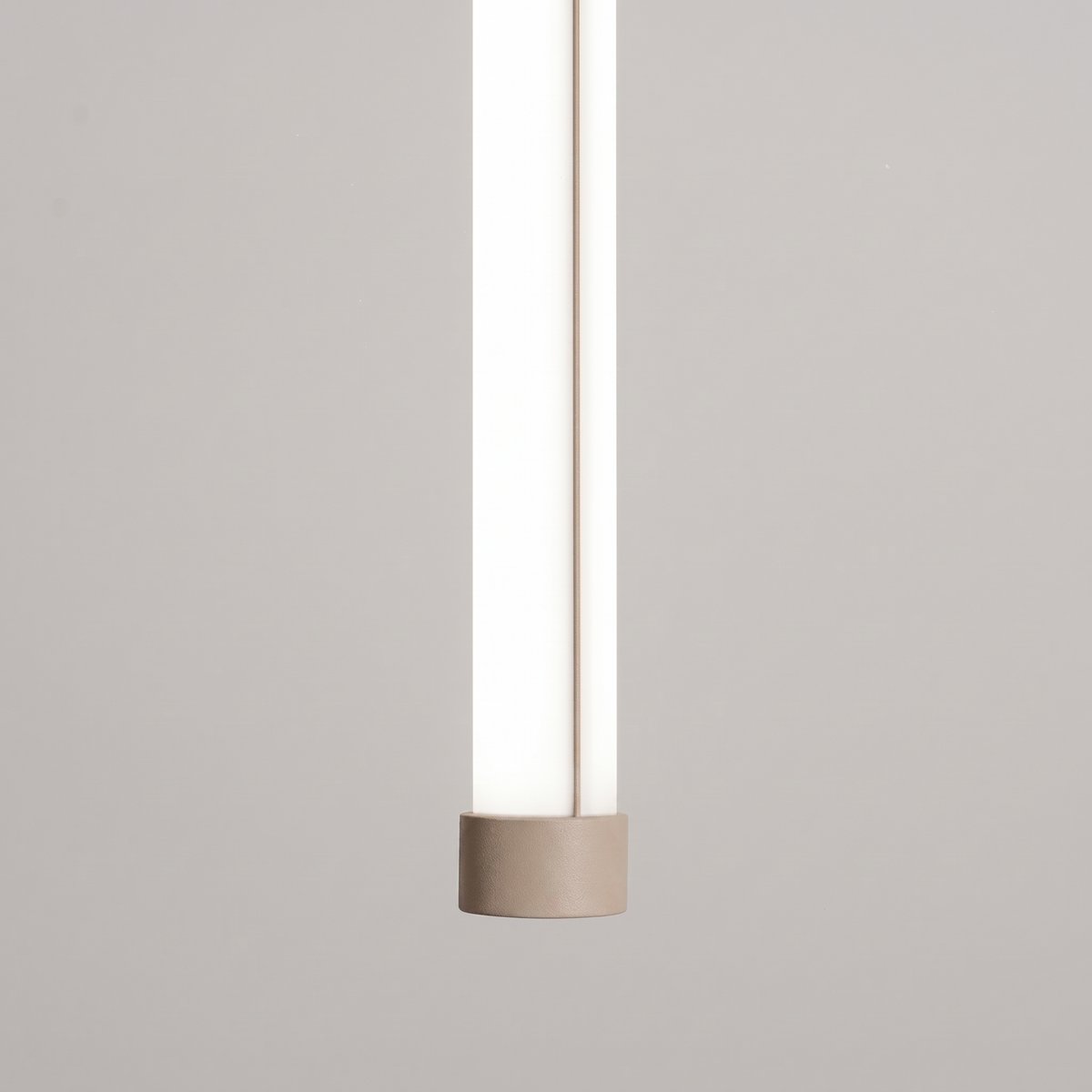 Suspension Acier Taupe LED 1 Trang taupe, EDEN