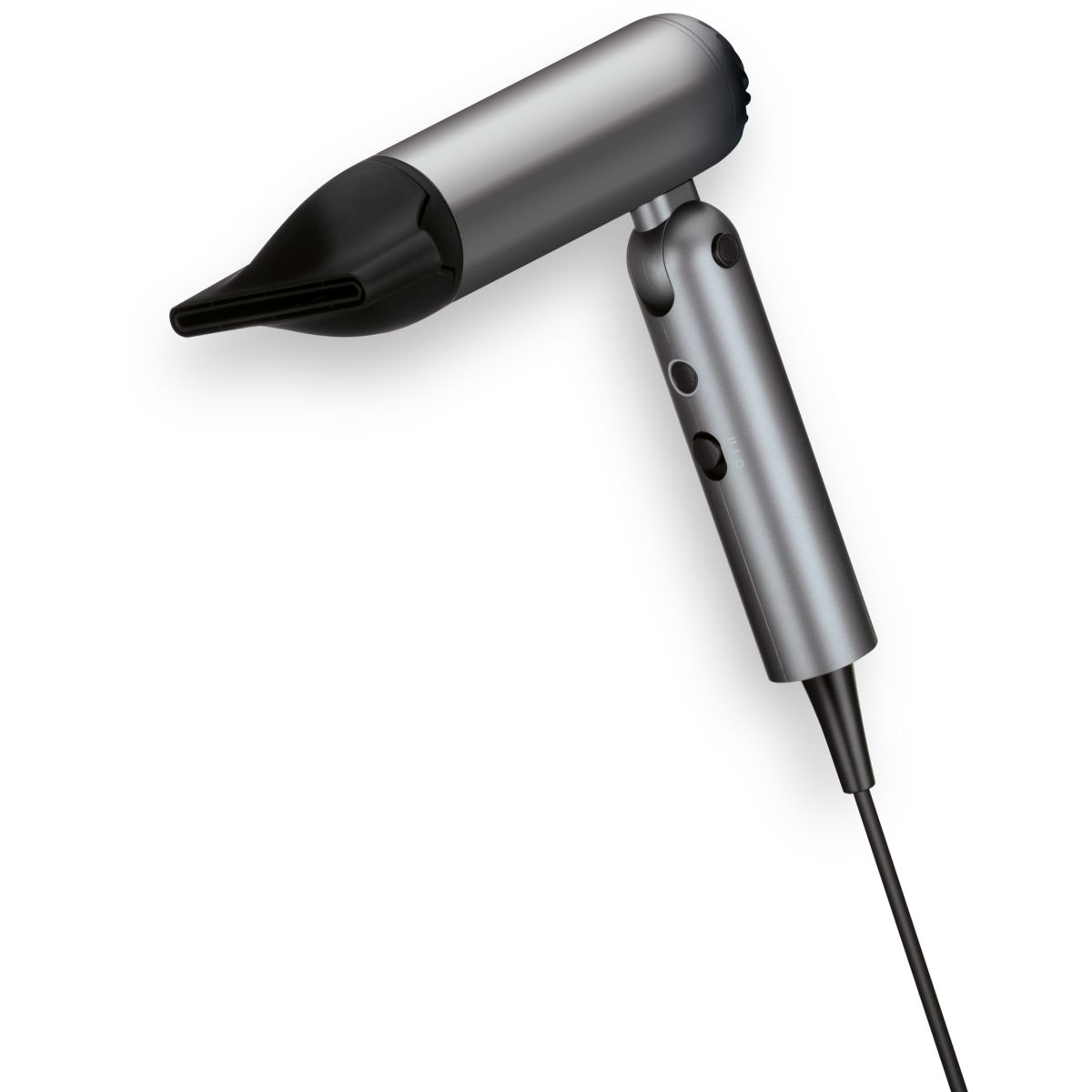 Sèche cheveux de voyage EFHD PocketDry noir et gris, ESSENTIEL B