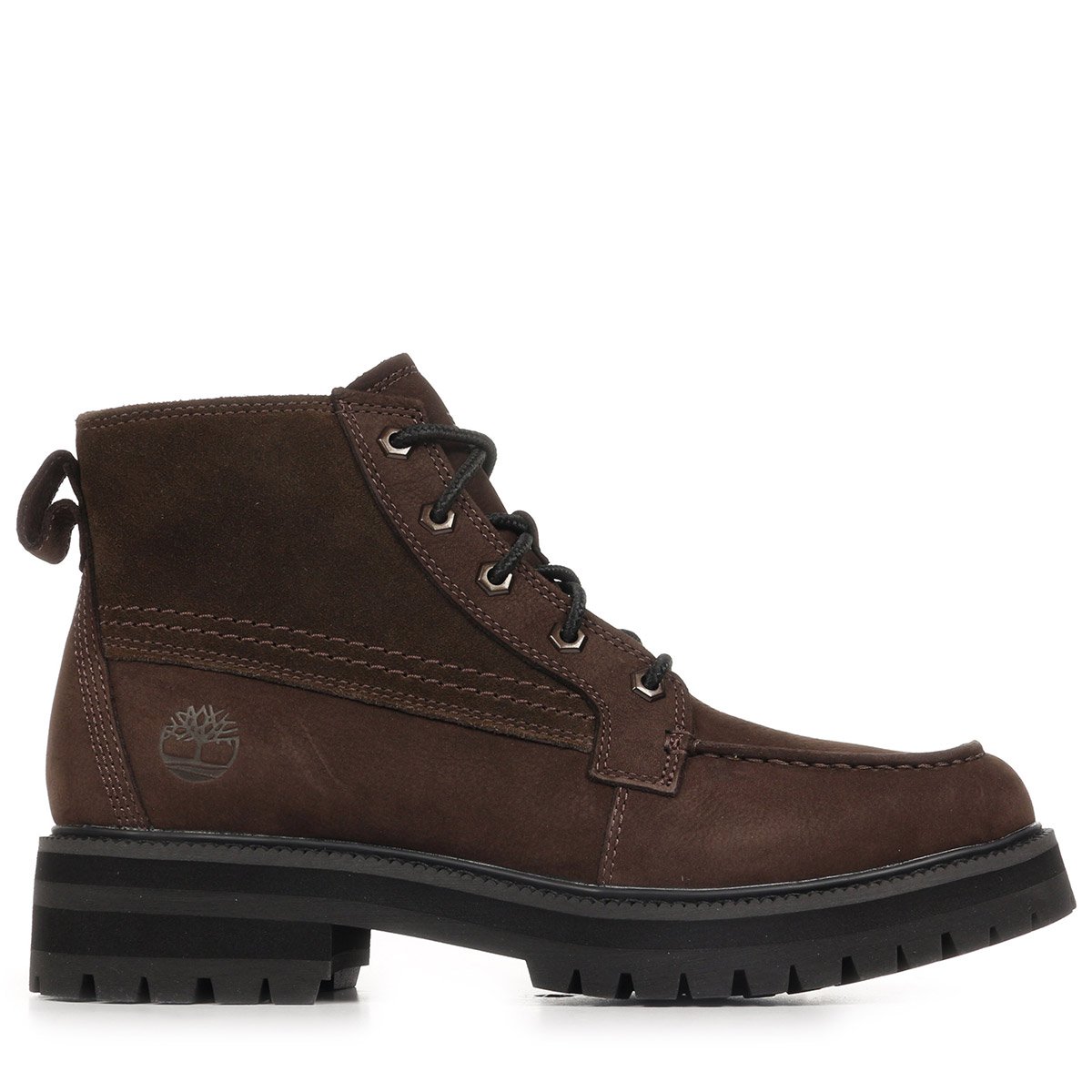 Bottines BRITTON DRIVE MID LACE dark brown, TIMBERLAND