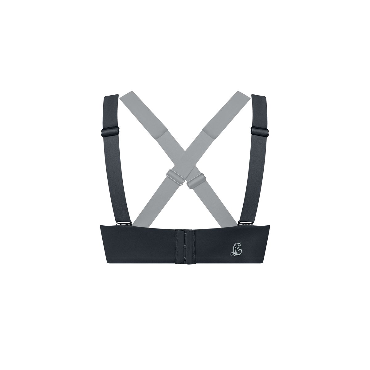 Soutien-gorge brassière de sport préformée sans armatures FREE MOVE gris, LISCA