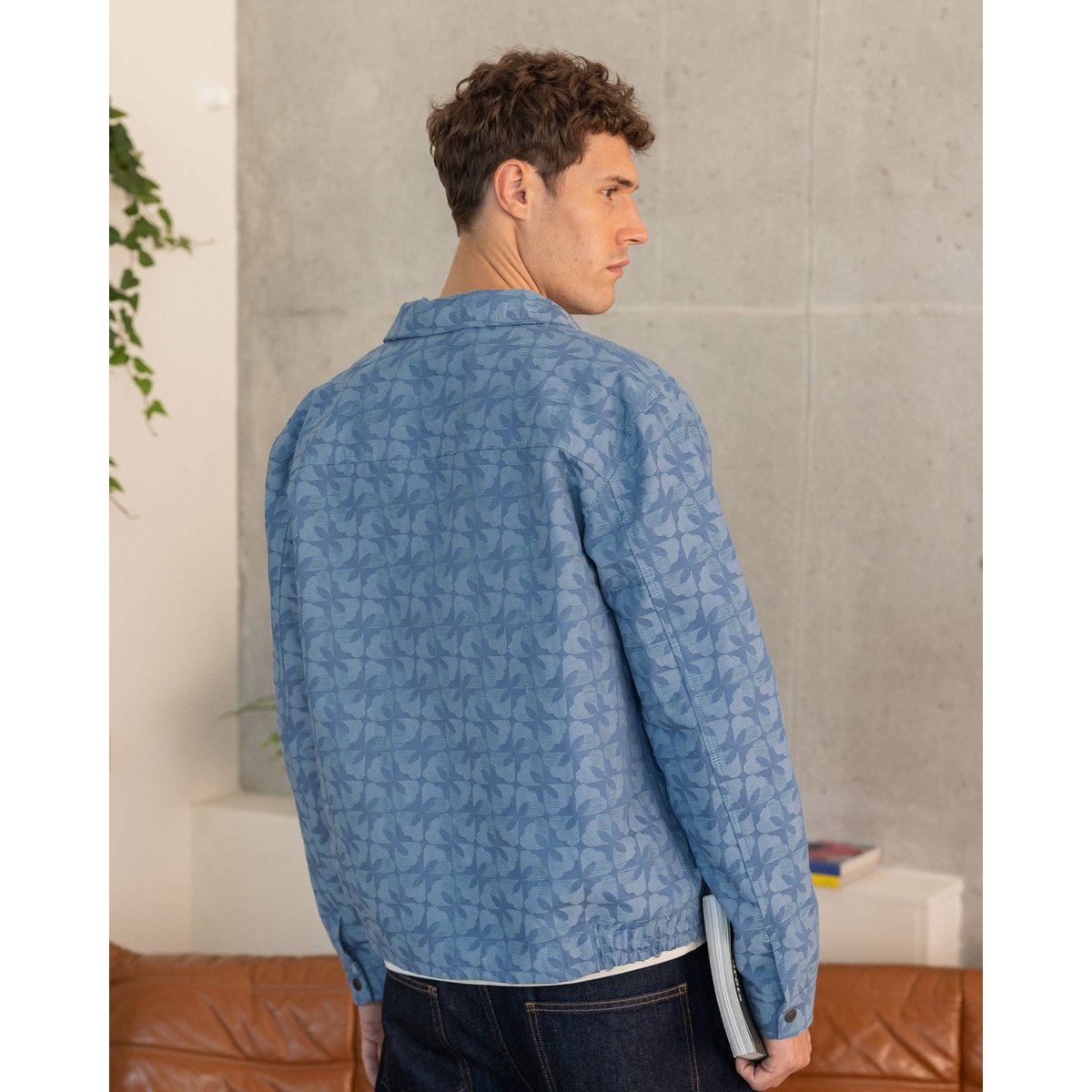 Veste DOURDAN bleu moyen, FAGUO