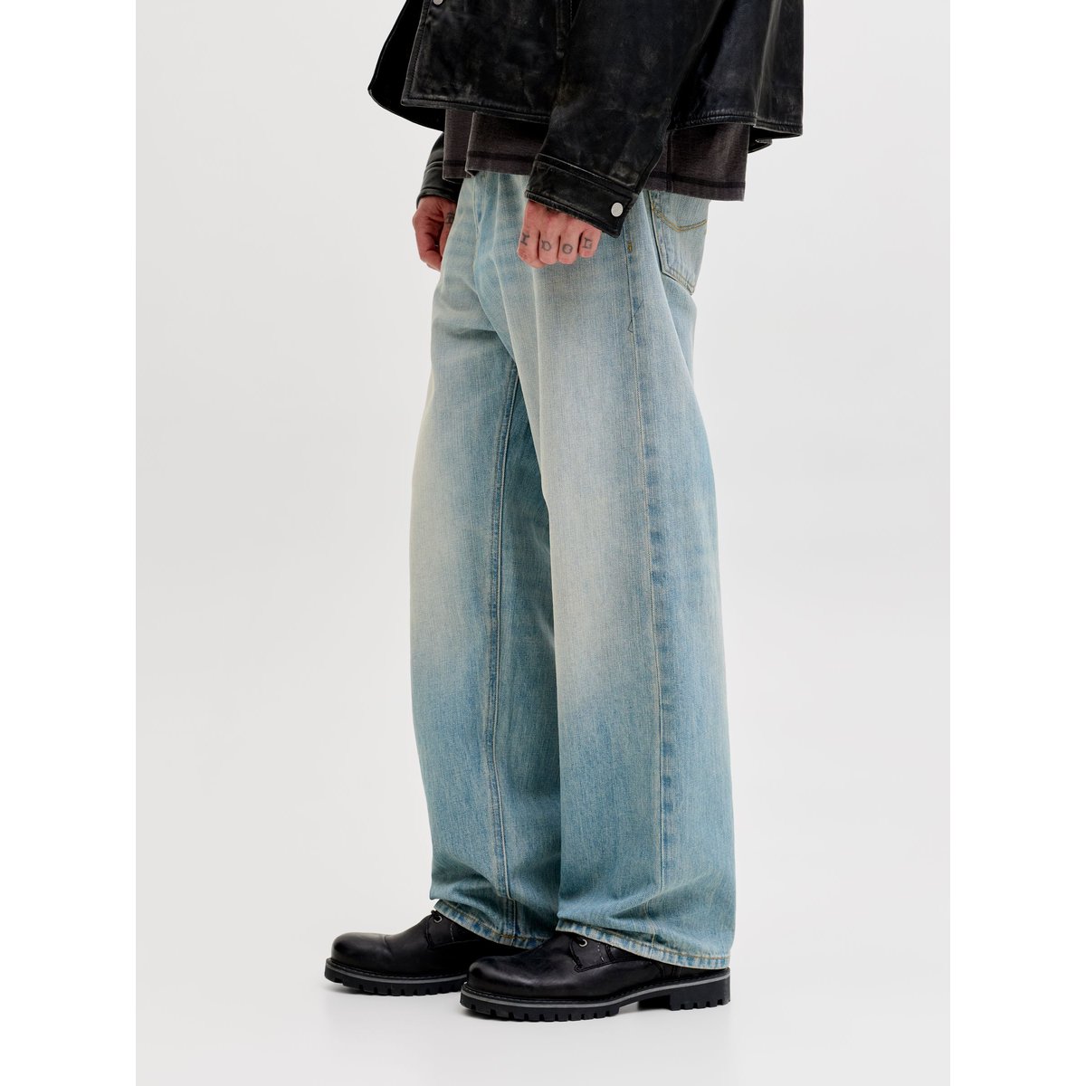 Jean Baggy Fit blue denim, JACK & JONES